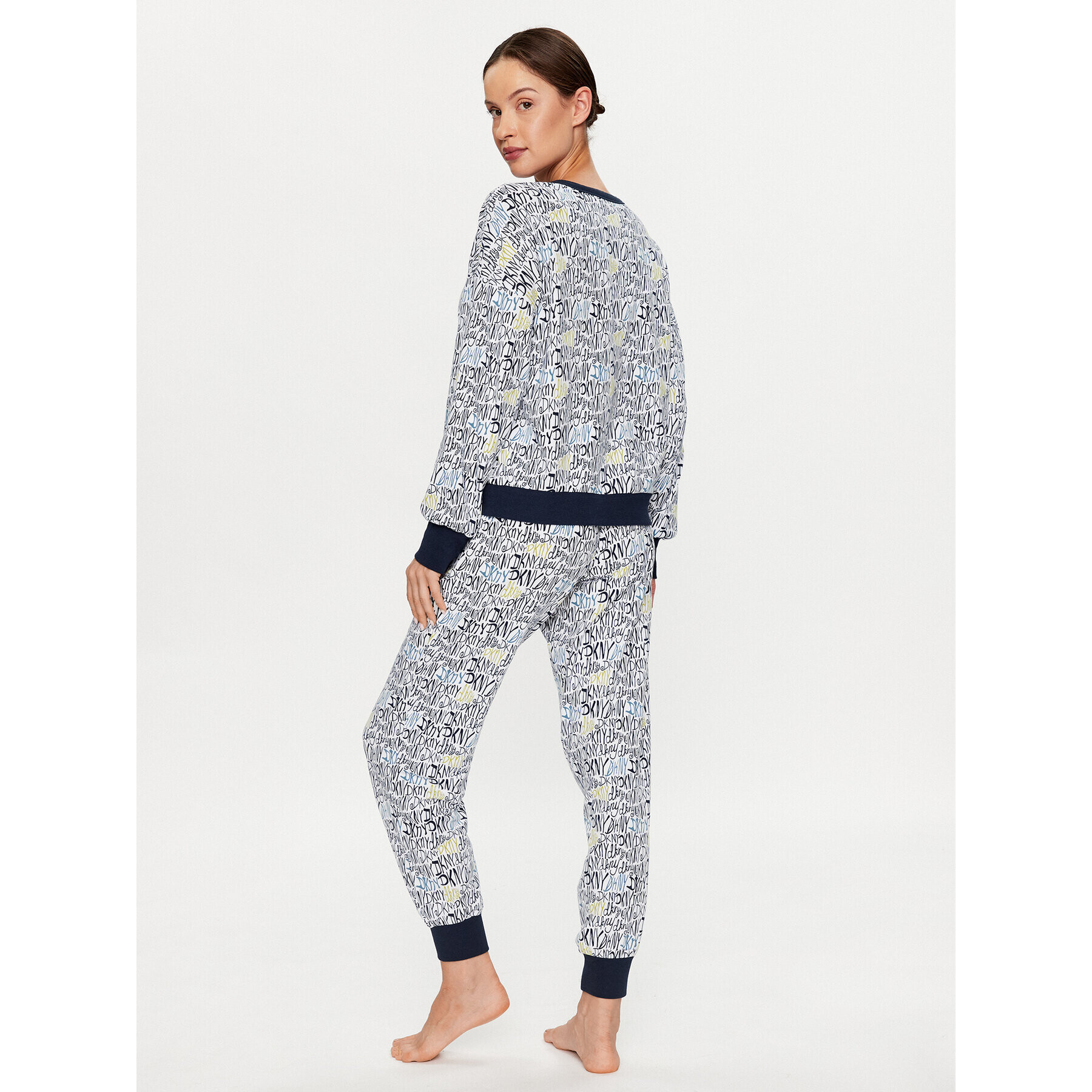 DKNY Пижама YI2922668 Цветен Regular Fit - Pepit.bg
