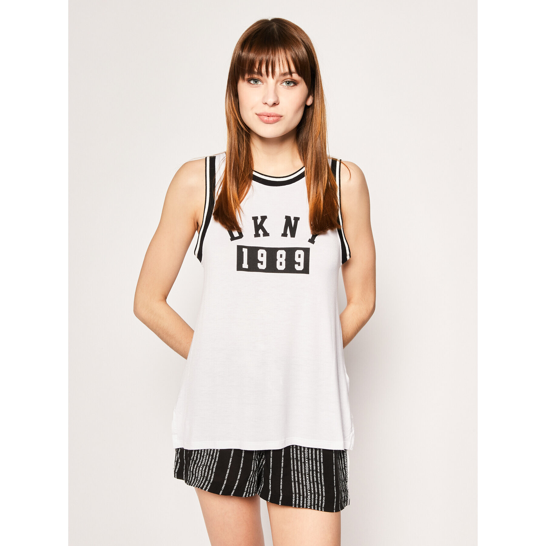 DKNY Пижама YI3022404 Бял - Pepit.bg