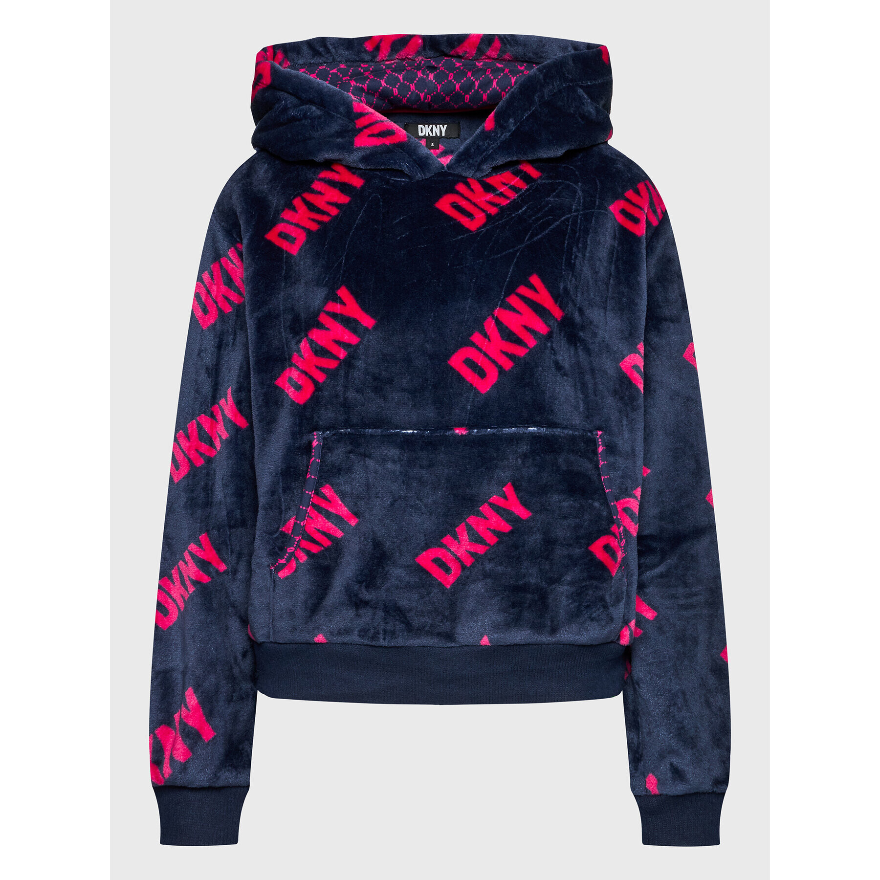 DKNY Пижама YI3922607 Тъмносин Regular Fit - Pepit.bg