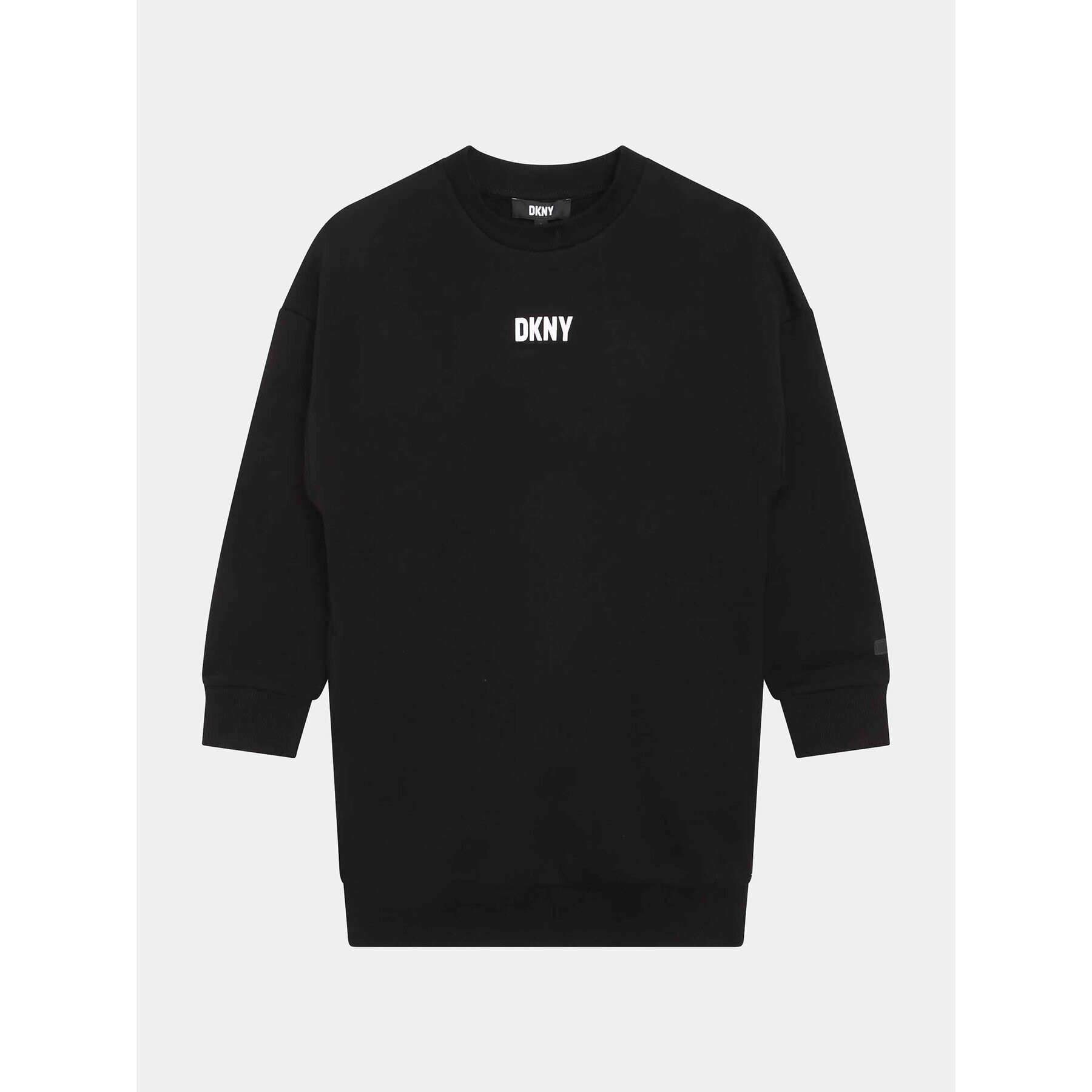 DKNY Плетена рокля D32894 D Черен Regular Fit - Pepit.bg
