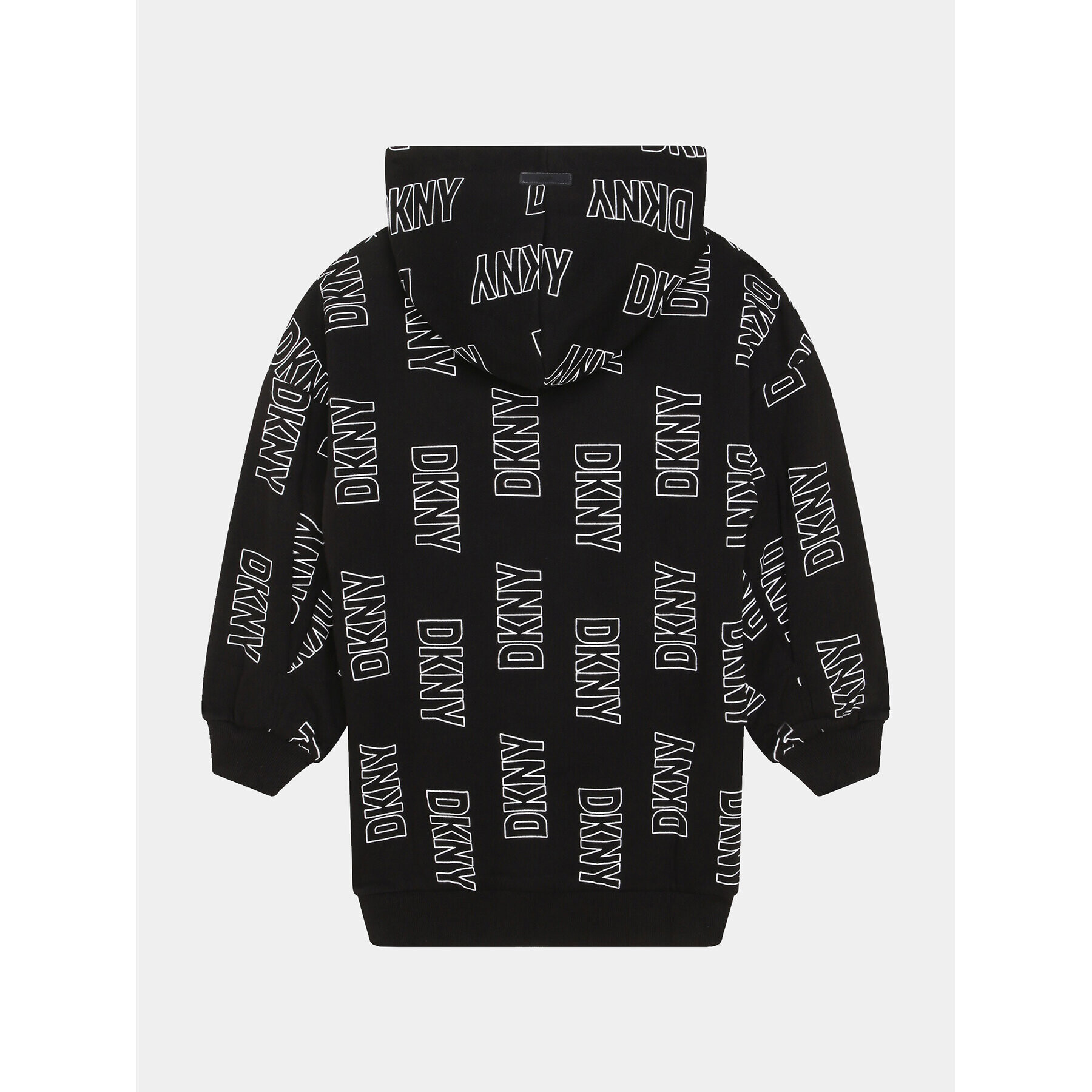 DKNY Плетена рокля D32902 D Черен Regular Fit - Pepit.bg