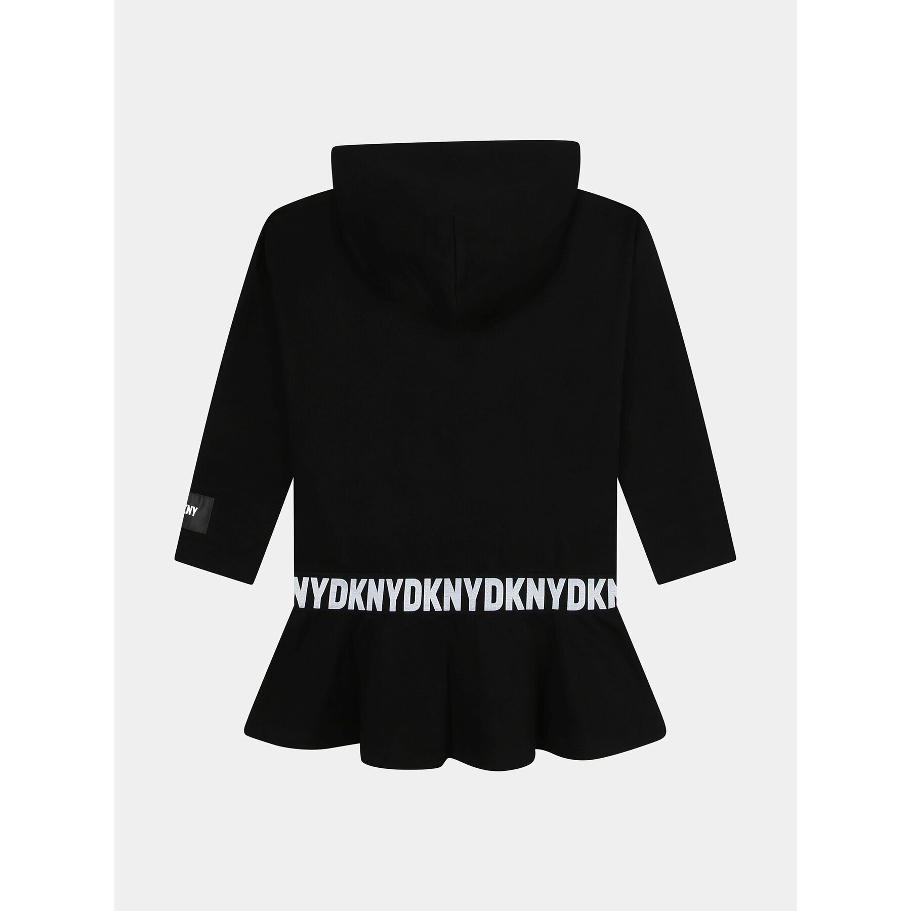 DKNY Плетена рокля D32905 D Черен Regular Fit - Pepit.bg