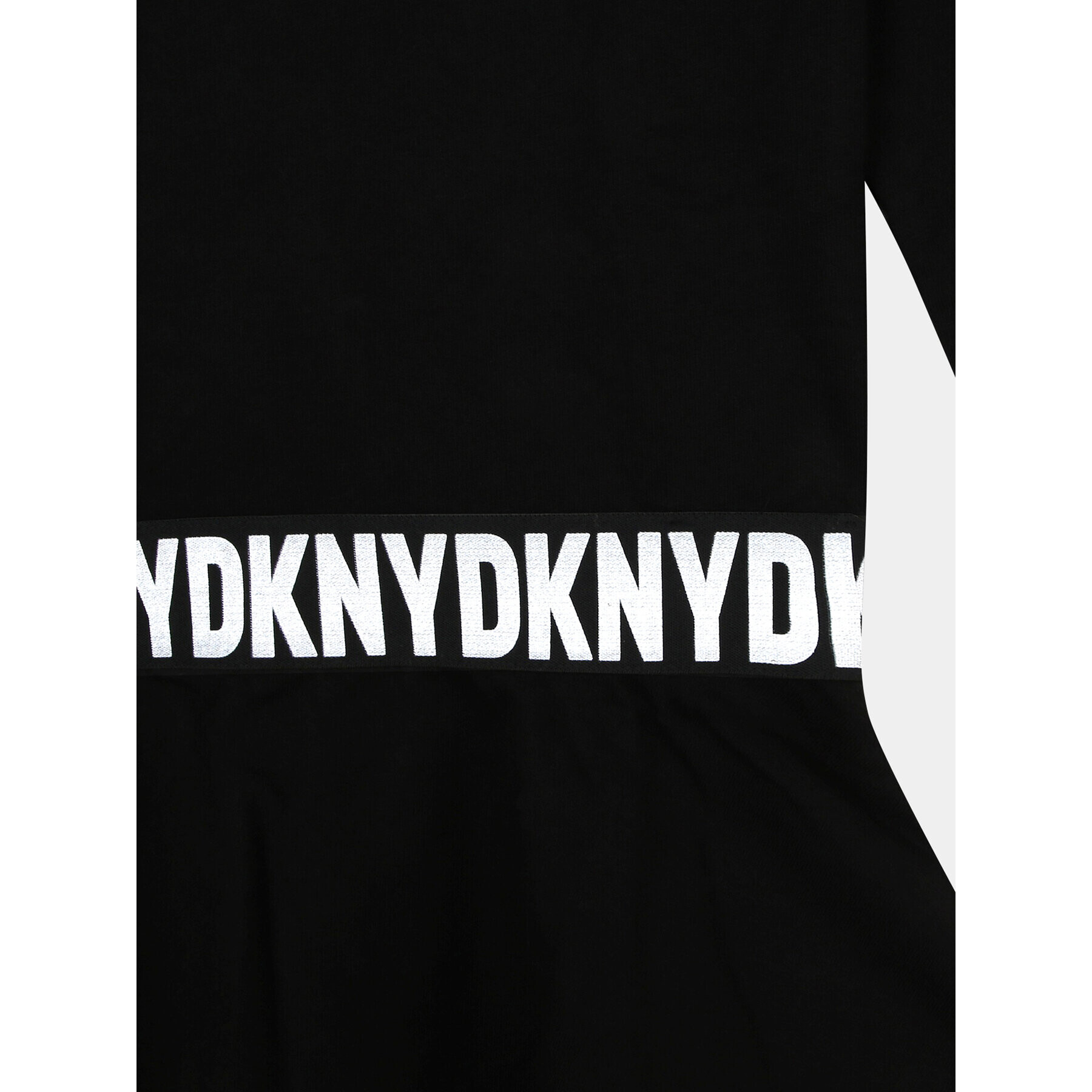 DKNY Плетена рокля D32905 D Черен Regular Fit - Pepit.bg