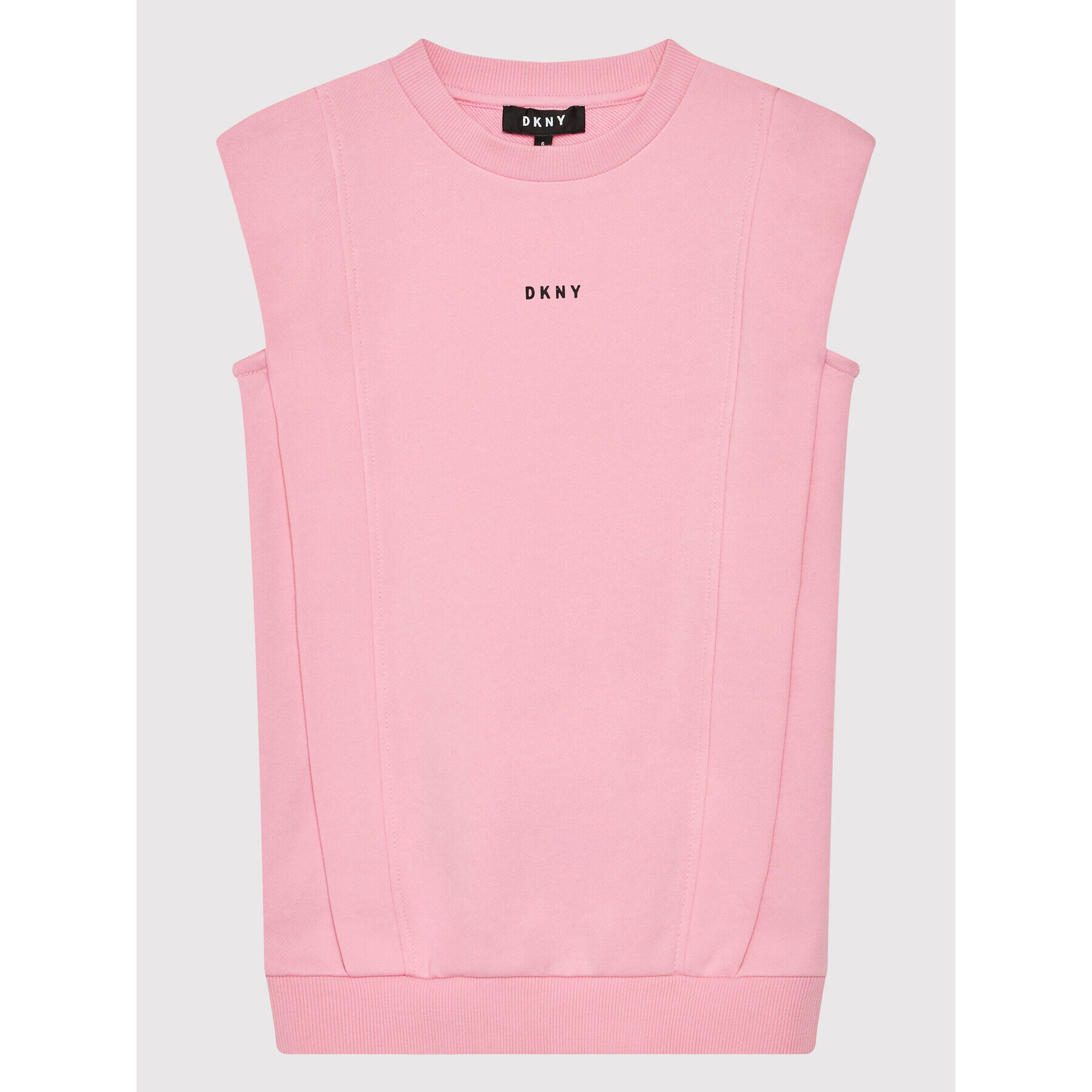 DKNY Плетена рокля D32820 M Розов Regular Fit - Pepit.bg