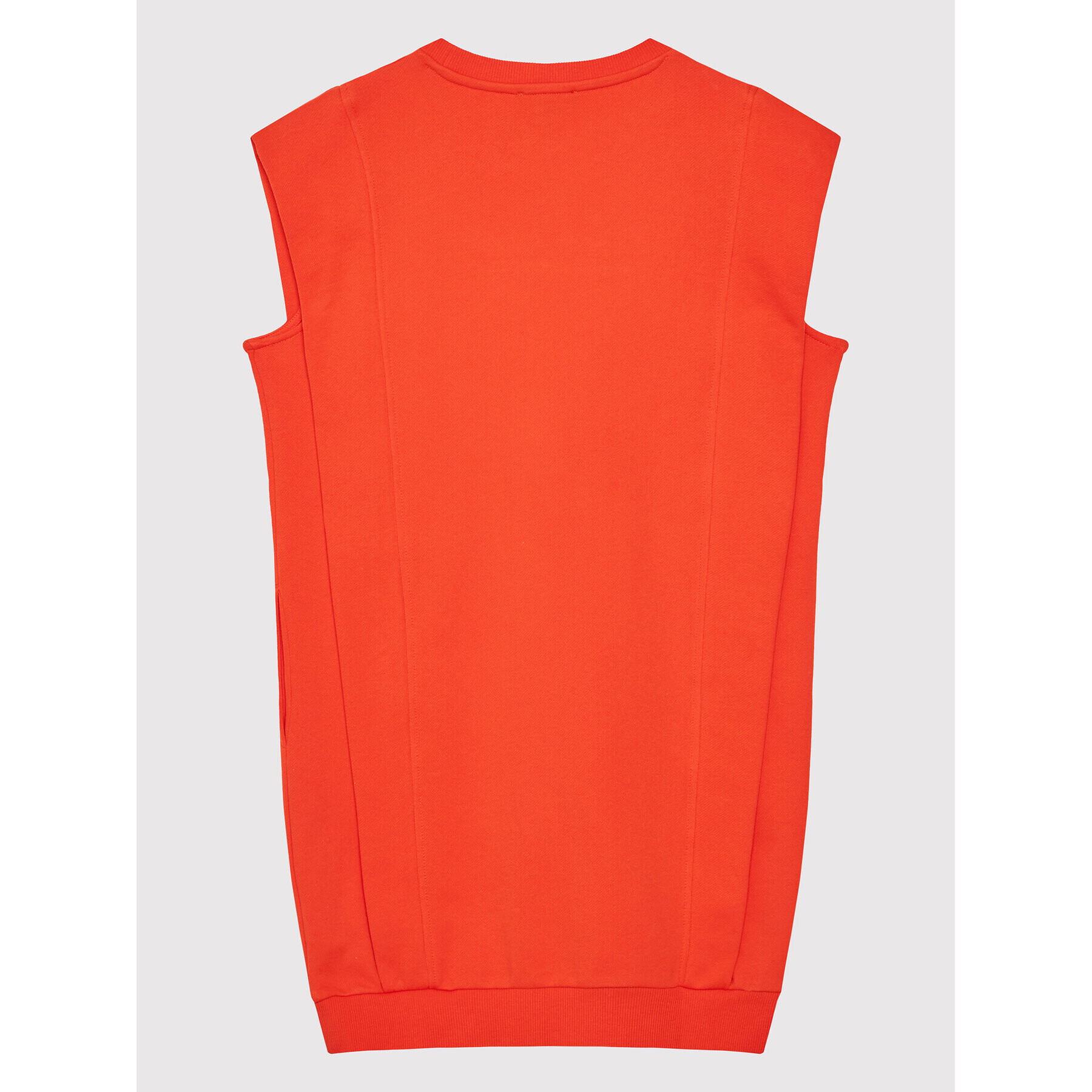 DKNY Плетена рокля D32820 S Оранжев Regular Fit - Pepit.bg