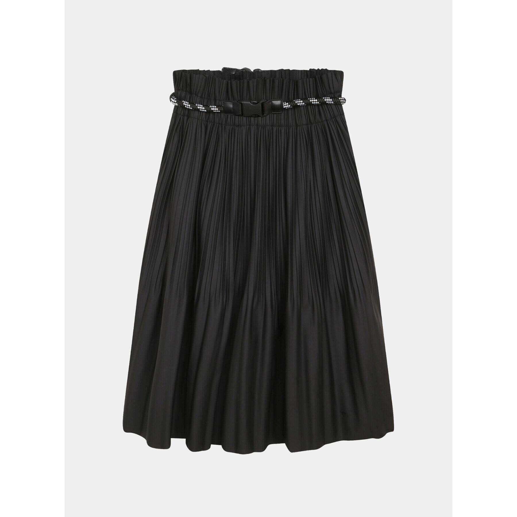 DKNY Плисирана пола D33616 D Черен Regular Fit - Pepit.bg