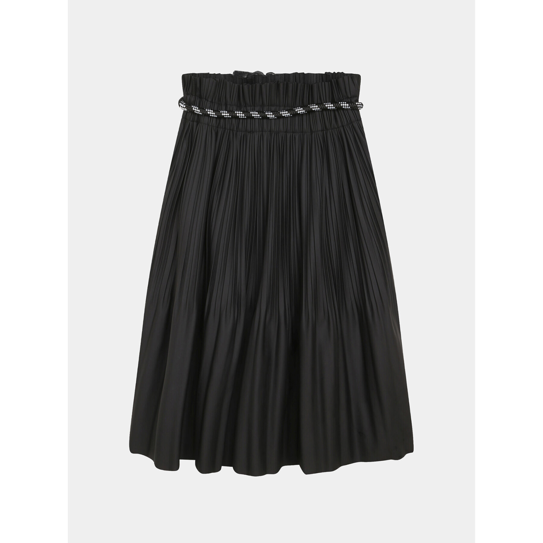 DKNY Плисирана пола D33616 D Черен Regular Fit - Pepit.bg