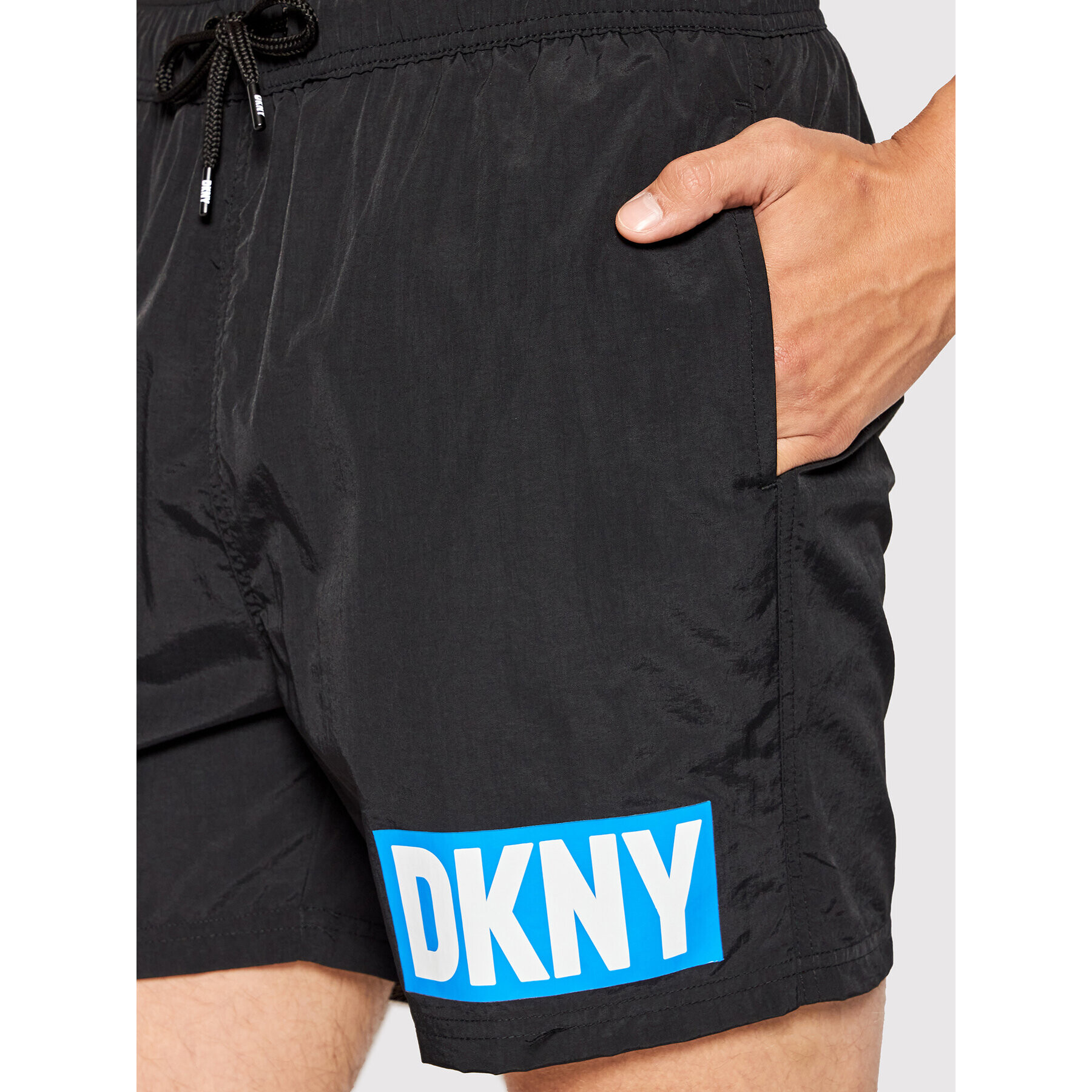 DKNY Плувни шорти L5_6036_DKY Черен Regular Fit - Pepit.bg