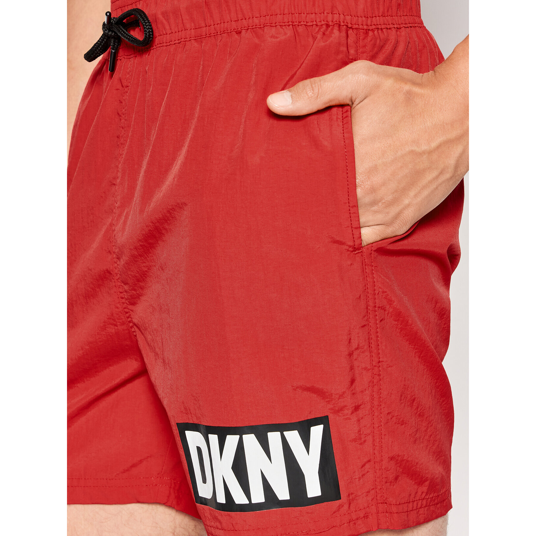 DKNY Плувни шорти L5_6036_DKY Червен Regular Fit - Pepit.bg