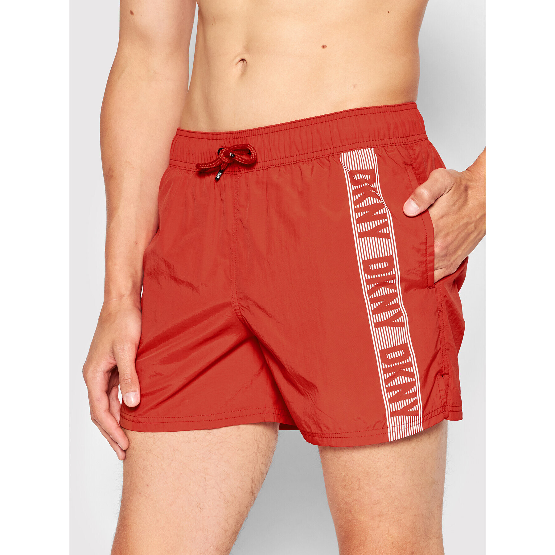 DKNY Плувни шорти L5_6037_DKY Червен Regular Fit - Pepit.bg
