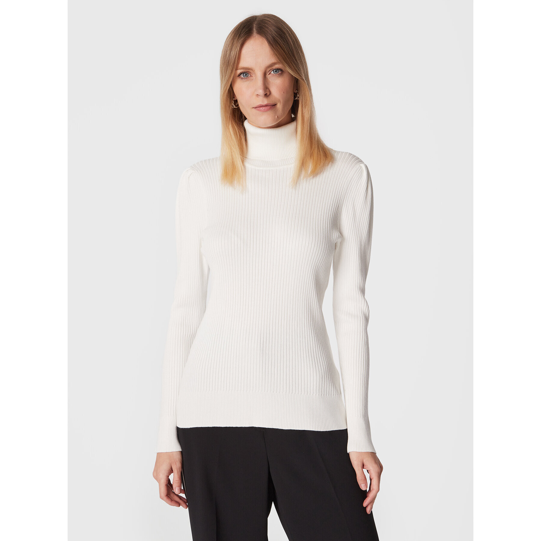 DKNY Поло P2MSB05N Екрю Regular Fit - Pepit.bg