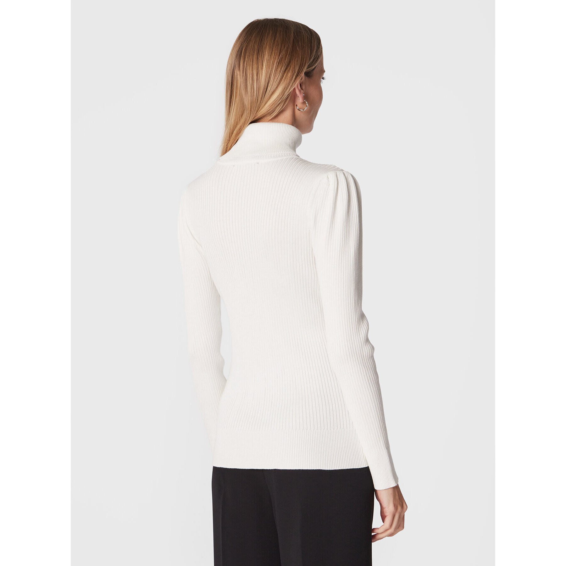 DKNY Поло P2MSB05N Екрю Regular Fit - Pepit.bg