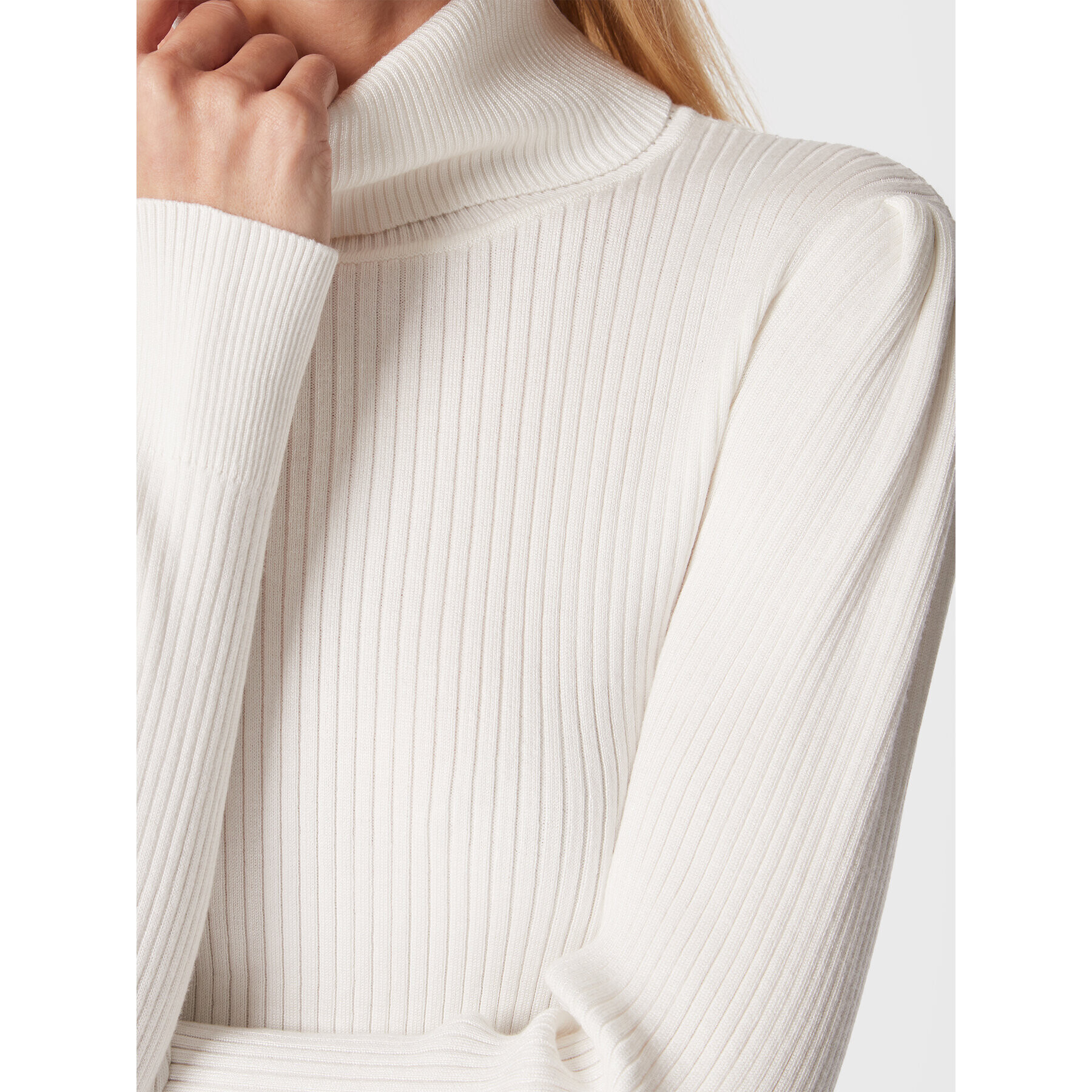 DKNY Поло P2MSB05N Екрю Regular Fit - Pepit.bg