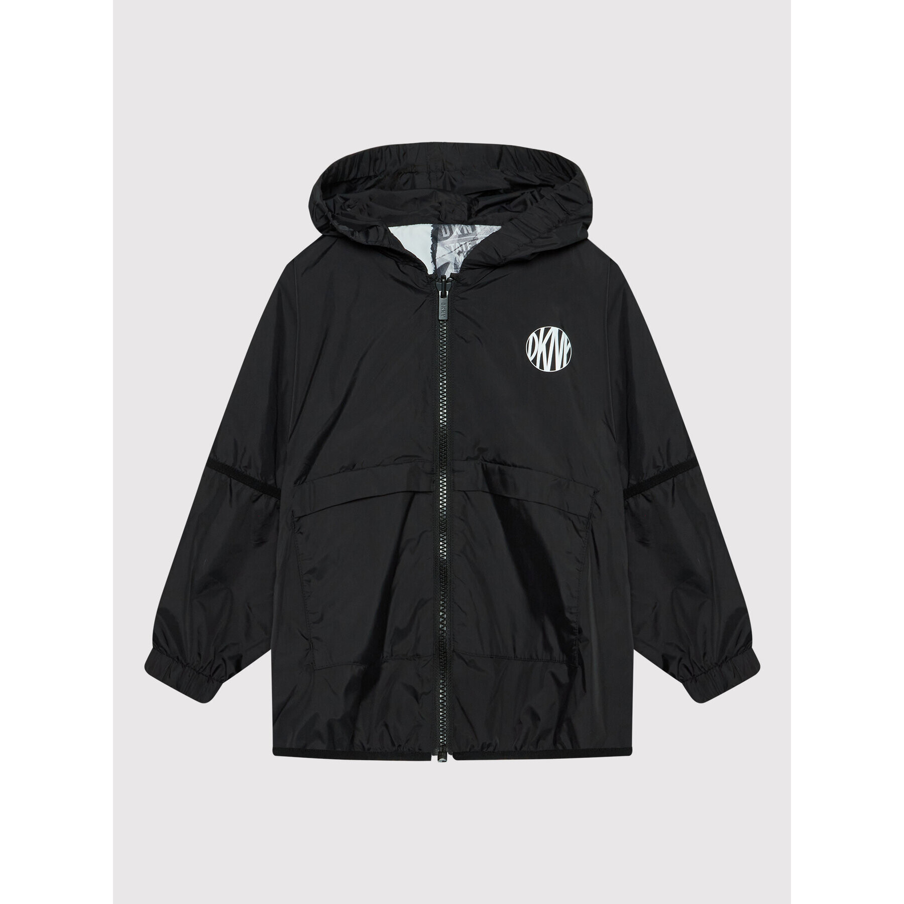 DKNY Преходно яке D36658 S Черен Regular Fit - Pepit.bg