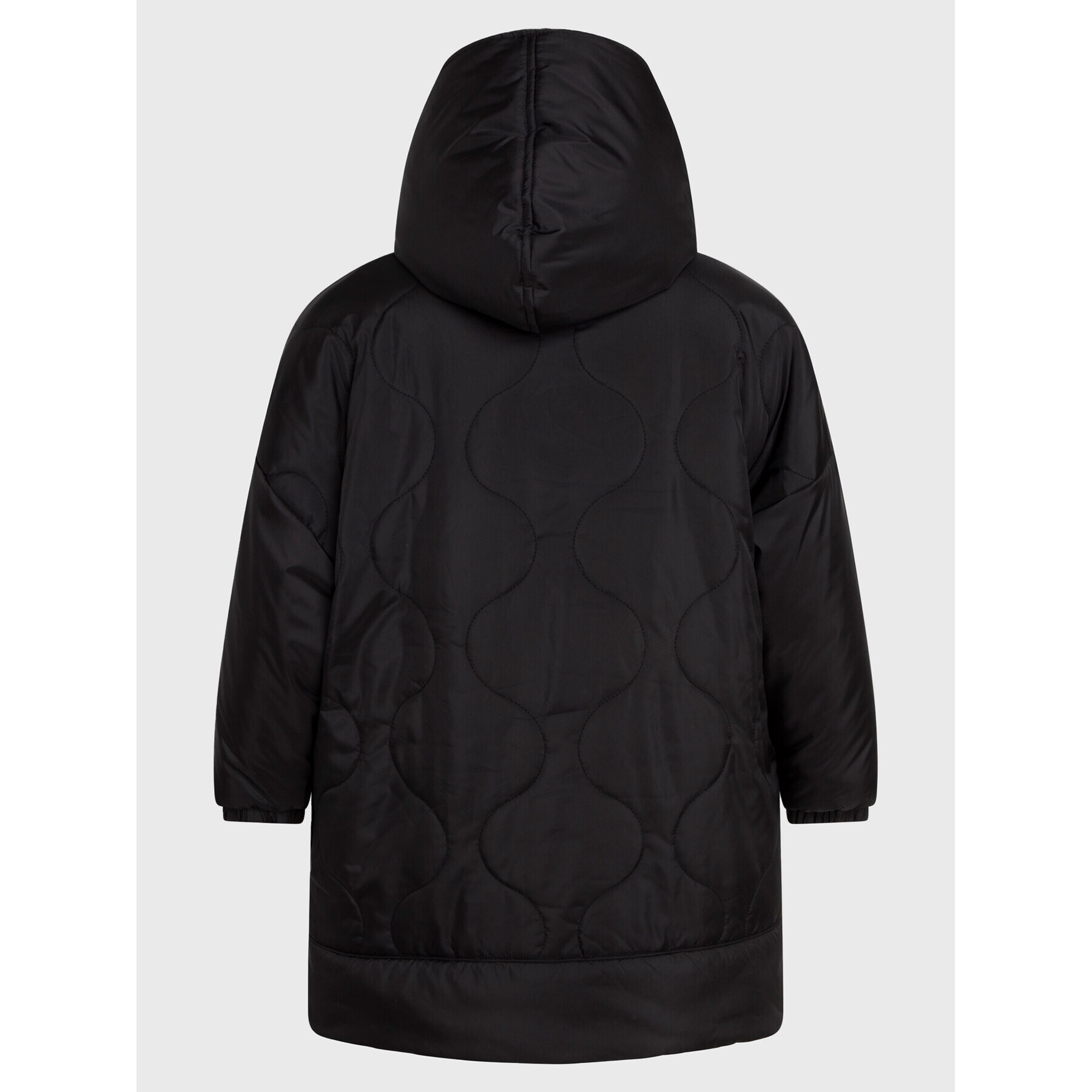 DKNY Преходно яке D36664 M Черен Relaxed Fit - Pepit.bg
