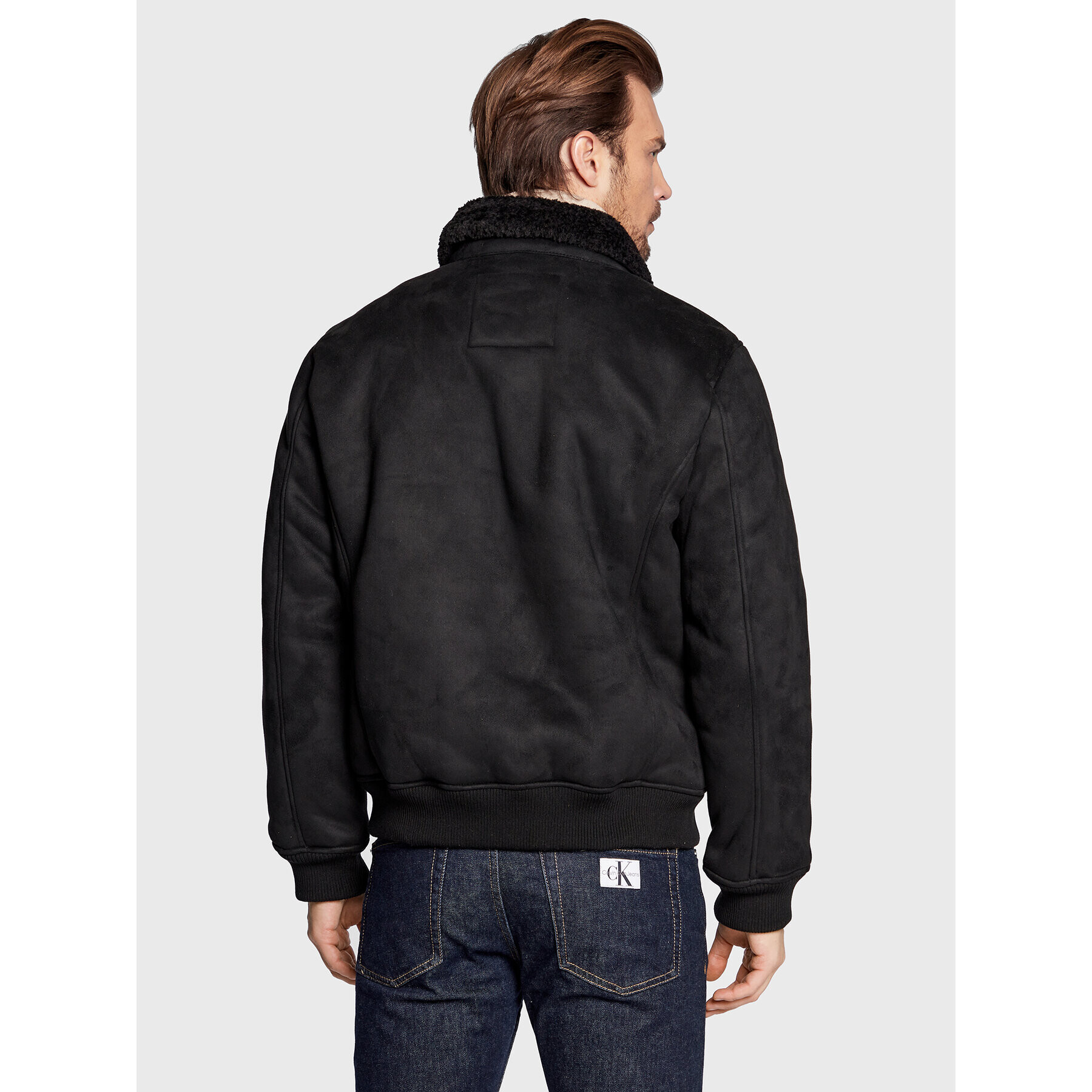 DKNY Преходно яке DX9MS846 Черен Regular Fit - Pepit.bg