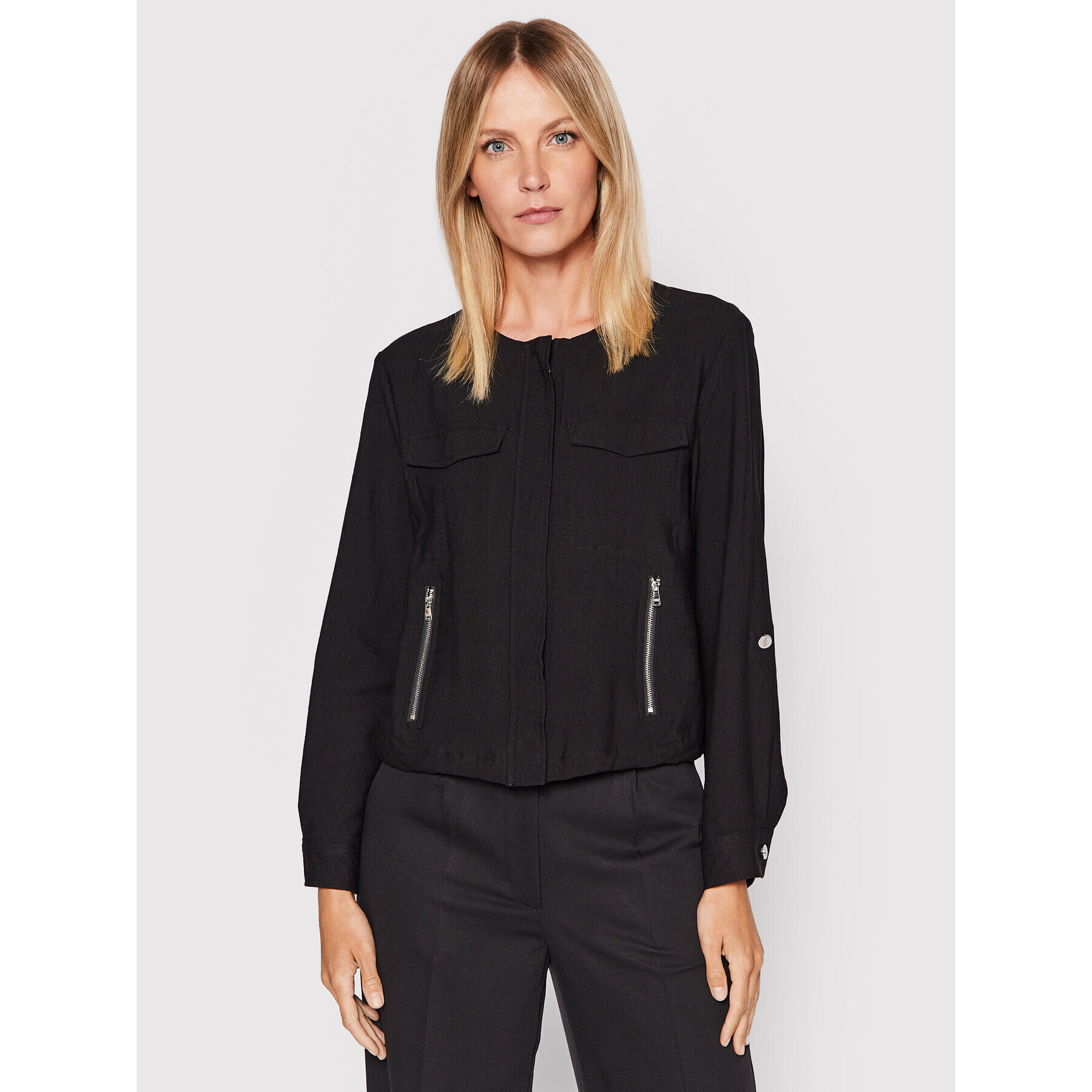 DKNY Преходно яке P2RCTB41 Черен Regular Fit - Pepit.bg