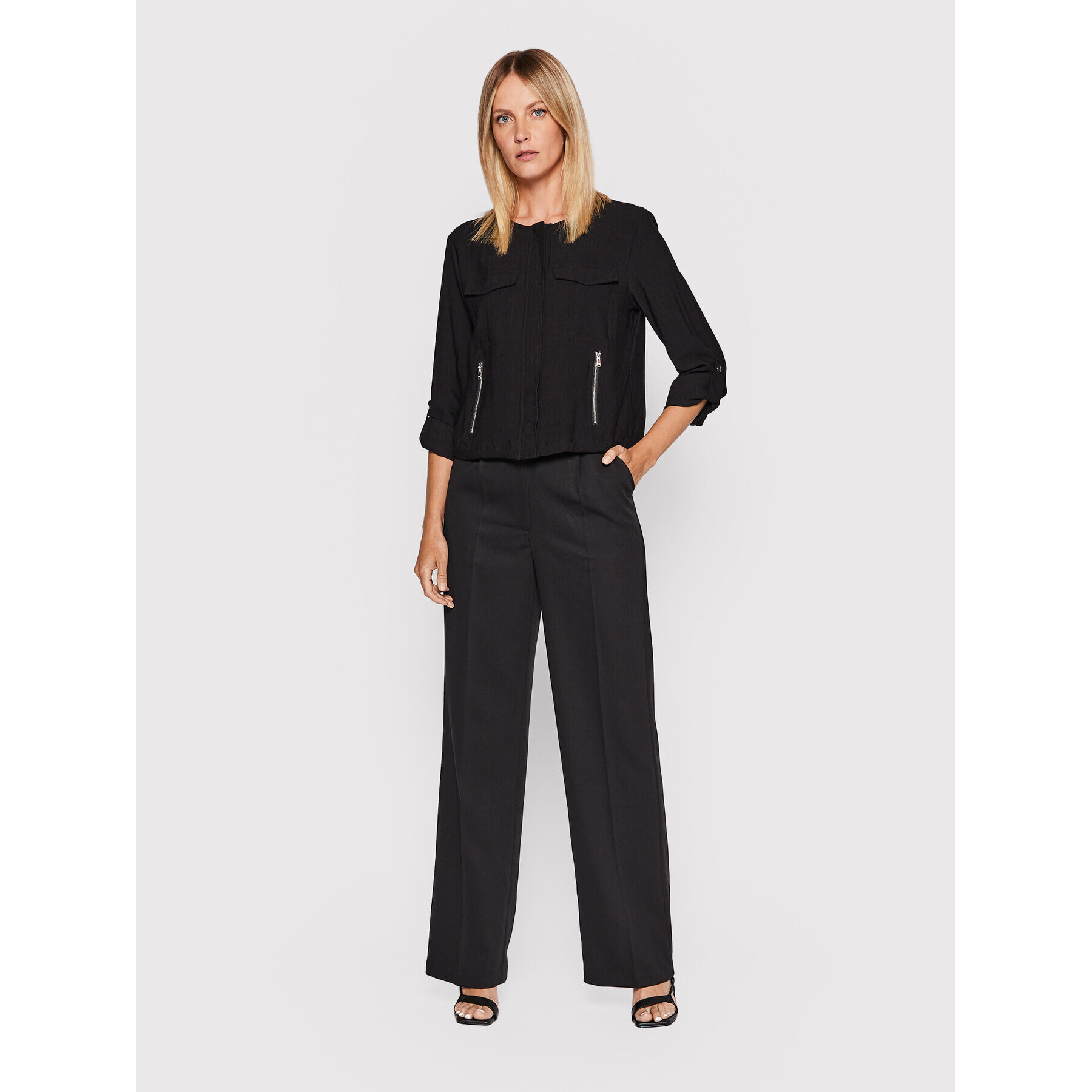DKNY Преходно яке P2RCTB41 Черен Regular Fit - Pepit.bg