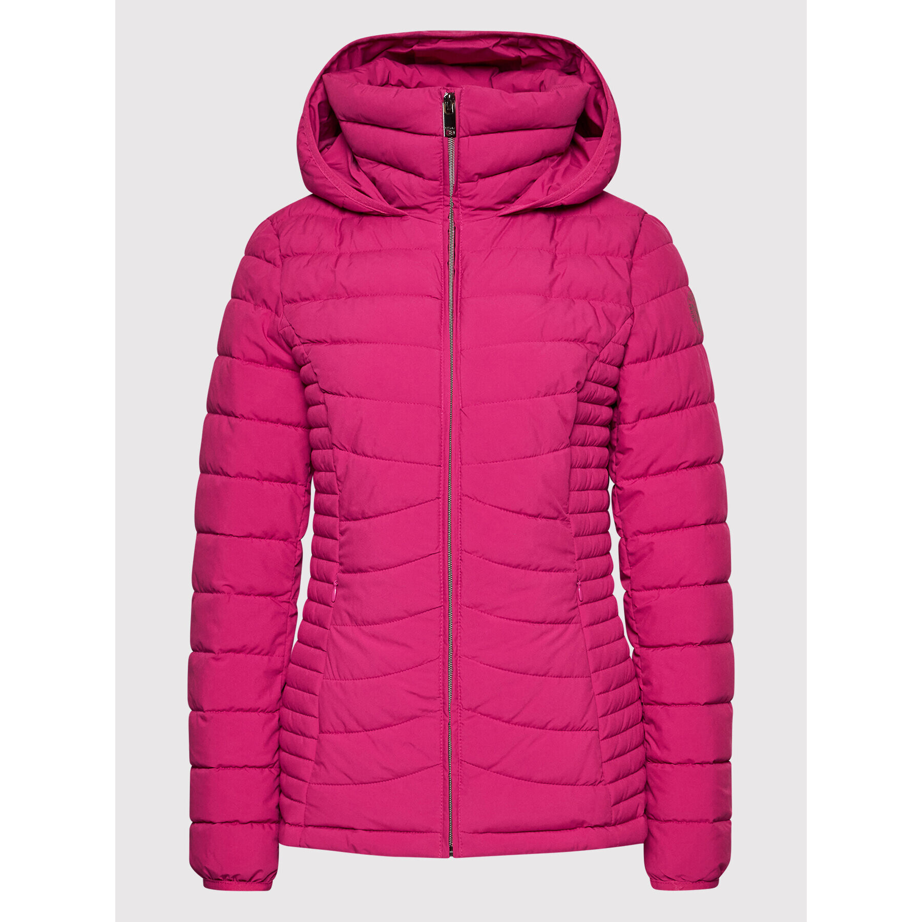 DKNY Пухено яке DL1MP298 Розов Regular Fit - Pepit.bg