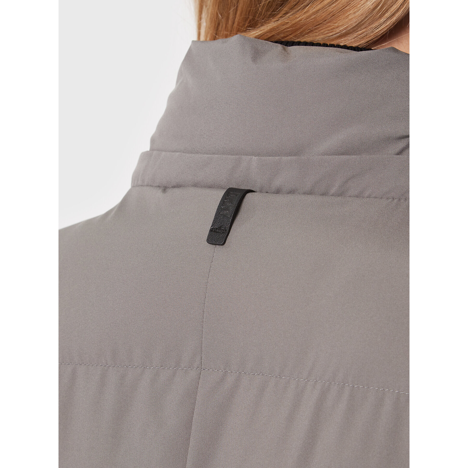 DKNY Пухено яке DL2MPE75 Сив Regular Fit - Pepit.bg