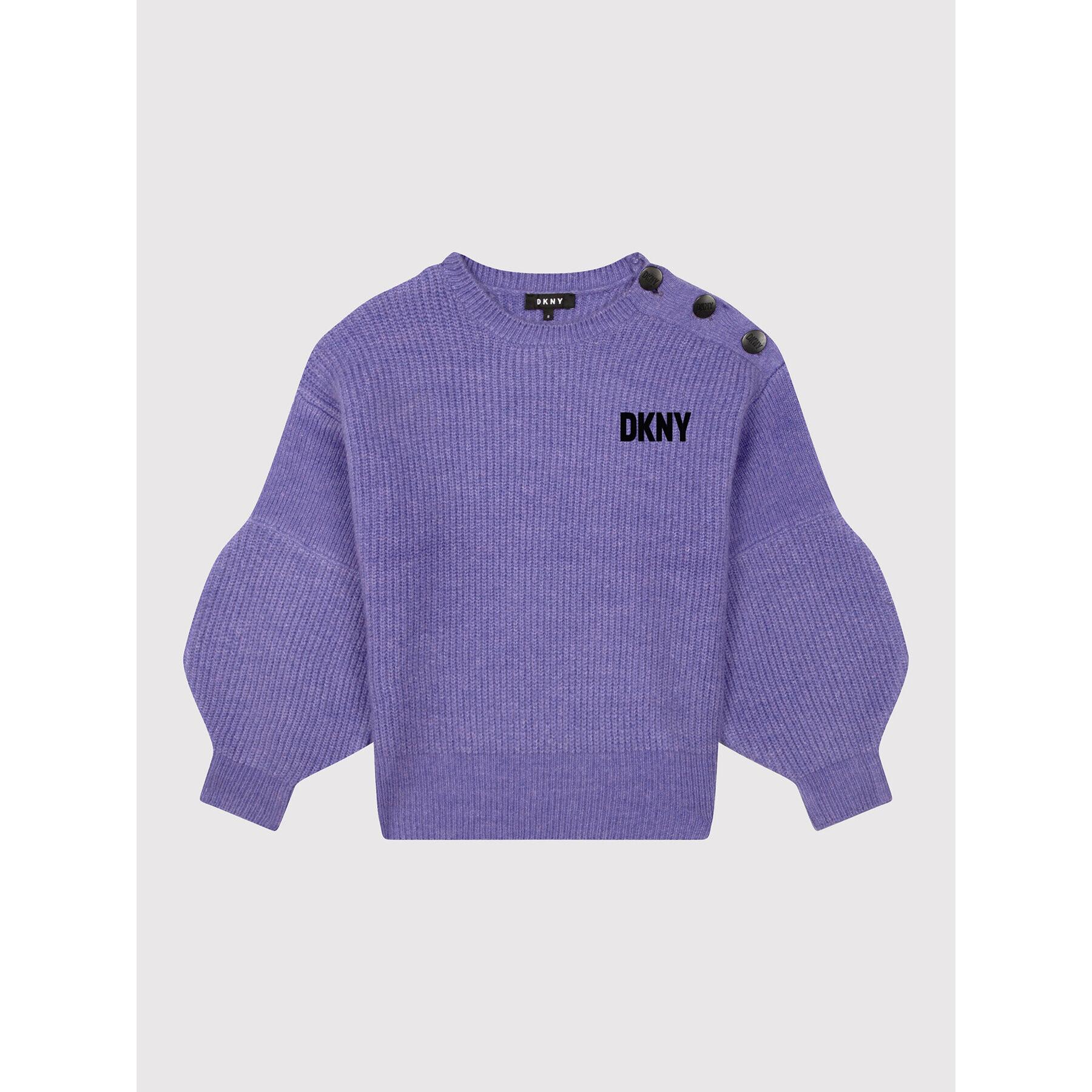DKNY Пуловер D35S64 M Виолетов Regular Fit - Pepit.bg
