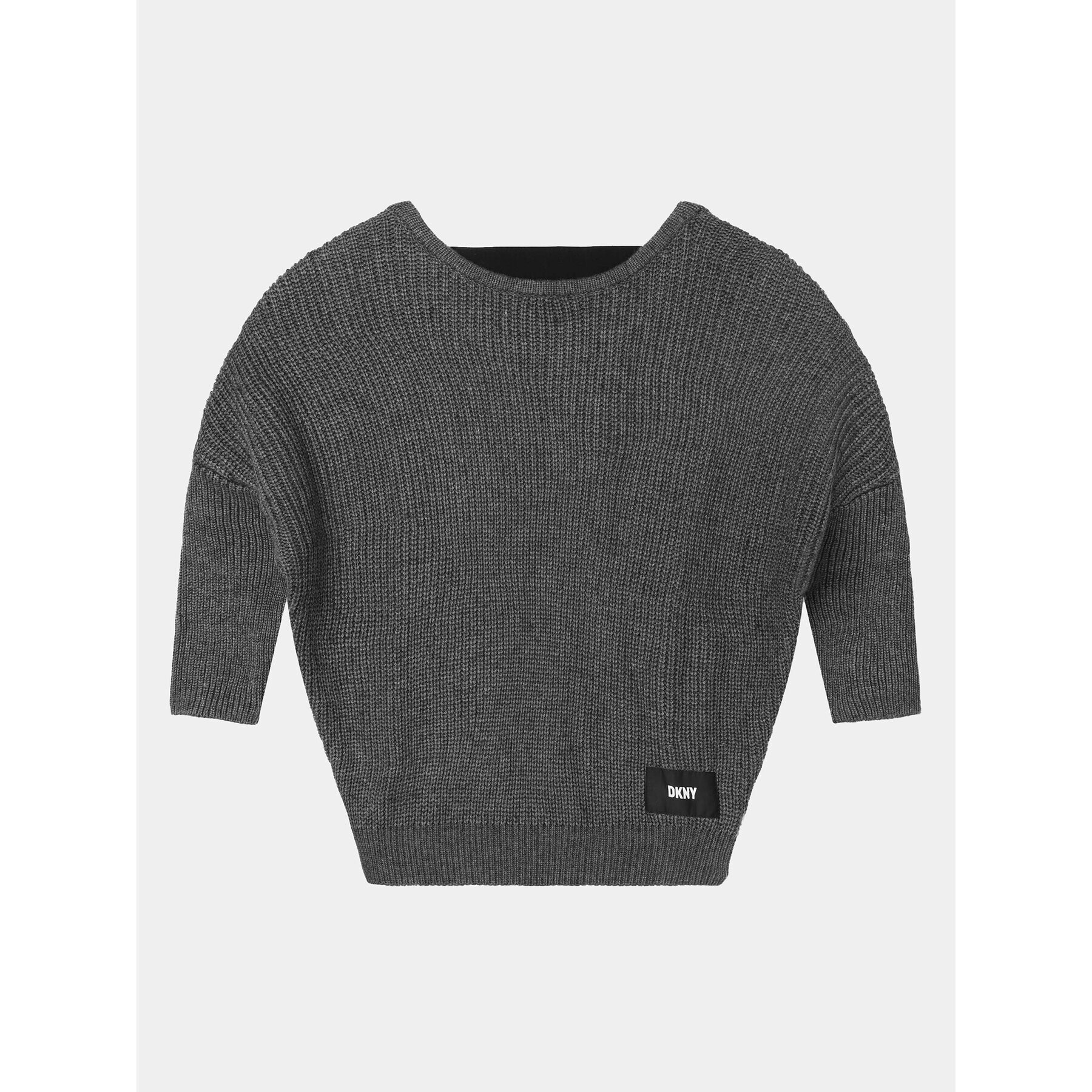 DKNY Пуловер D35T11 S Сив Regular Fit - Pepit.bg
