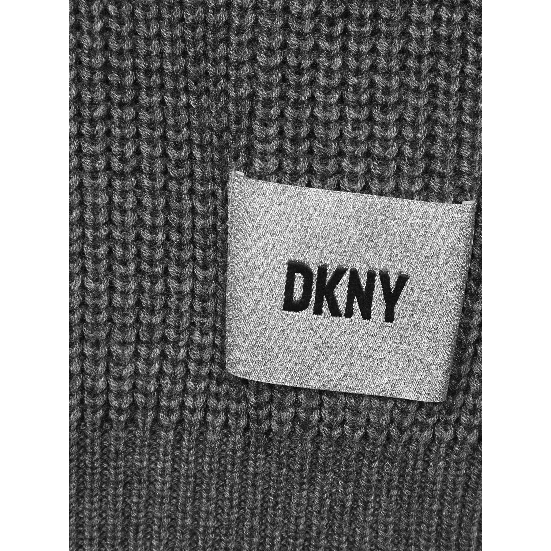 DKNY Пуловер D35T11 S Сив Regular Fit - Pepit.bg