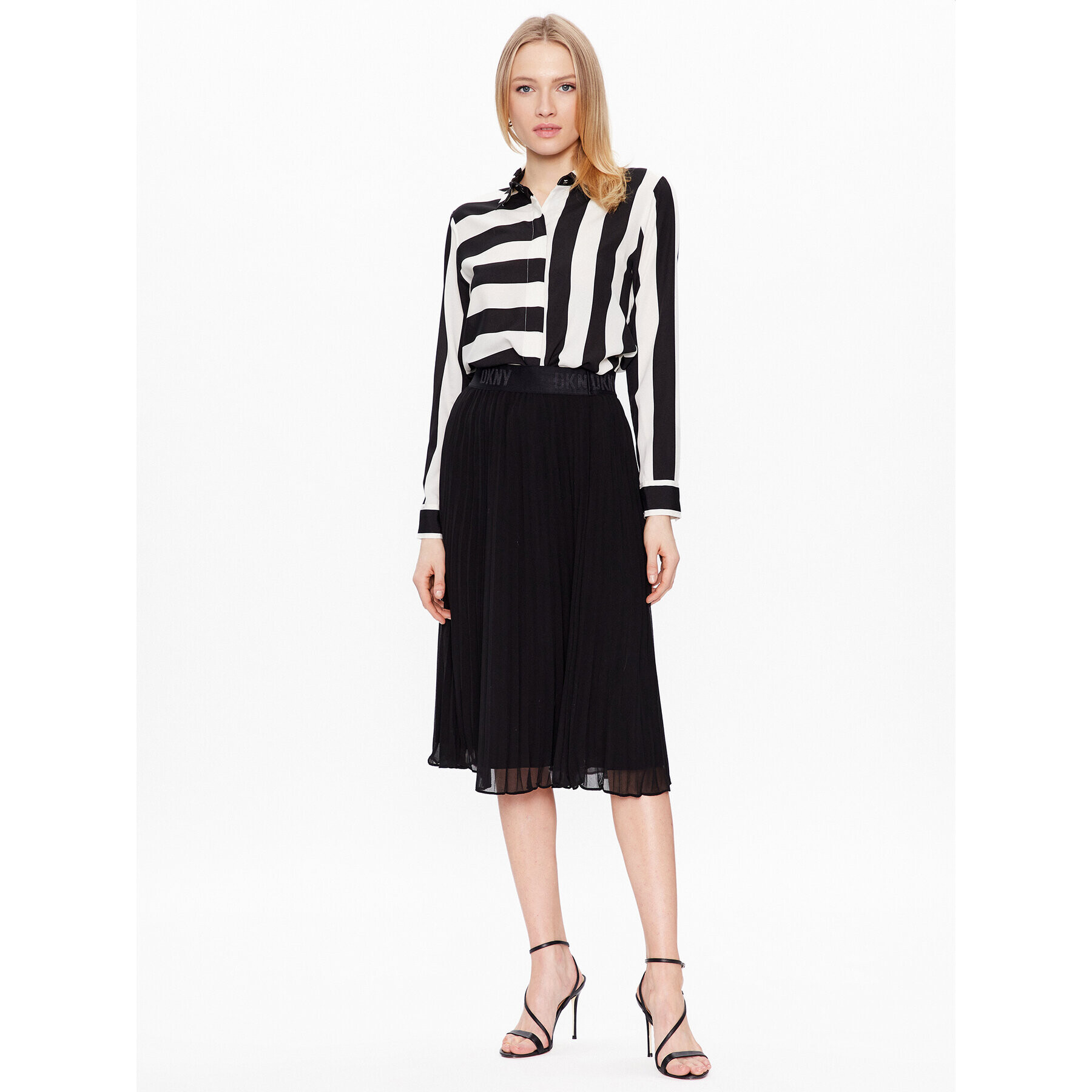 DKNY Риза P8RM6501 Черен Regular Fit - Pepit.bg