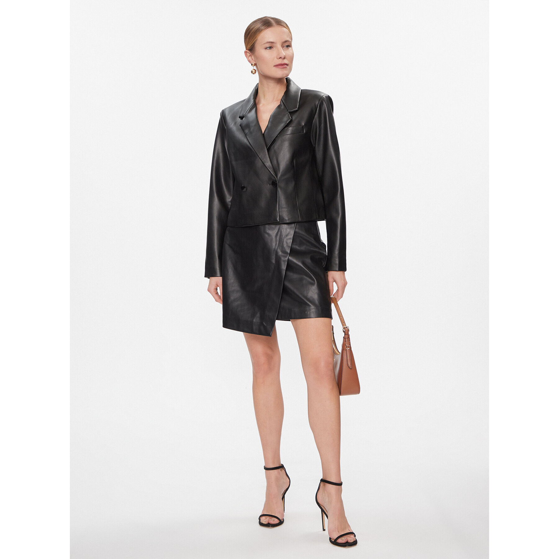 DKNY Сако P3JCUO37 Черен Relaxed Fit - Pepit.bg