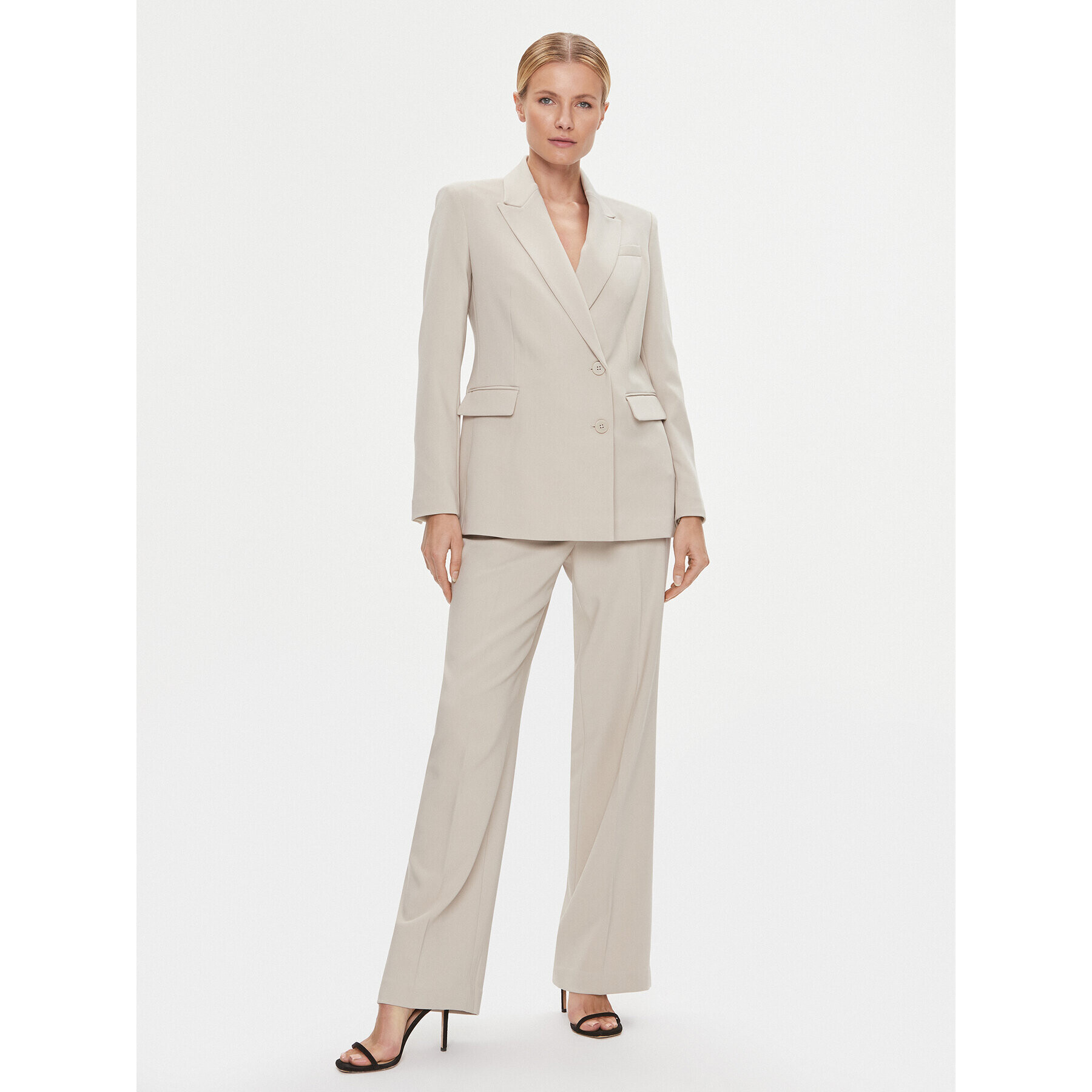 DKNY Сако UK3JX187 Бежов Regular Fit - Pepit.bg