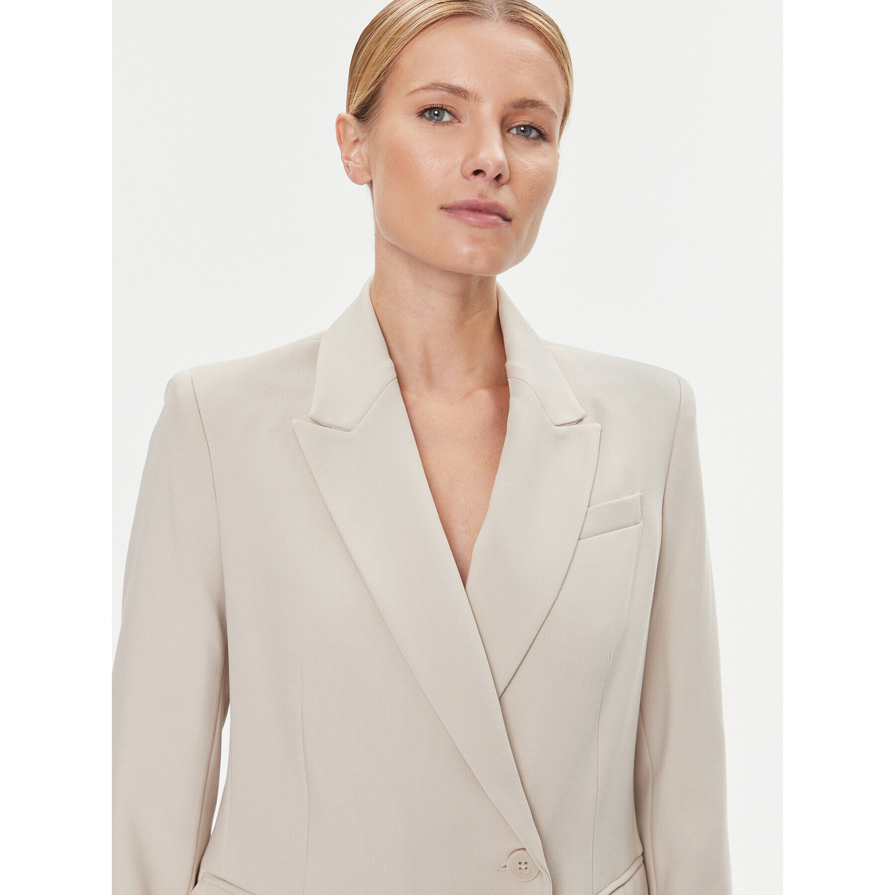 DKNY Сако UK3JX187 Бежов Regular Fit - Pepit.bg