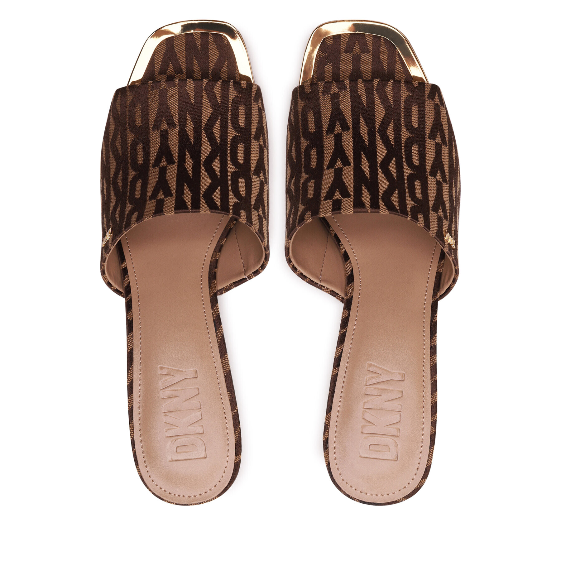 DKNY Сандали K1356194 Кафяв - Pepit.bg