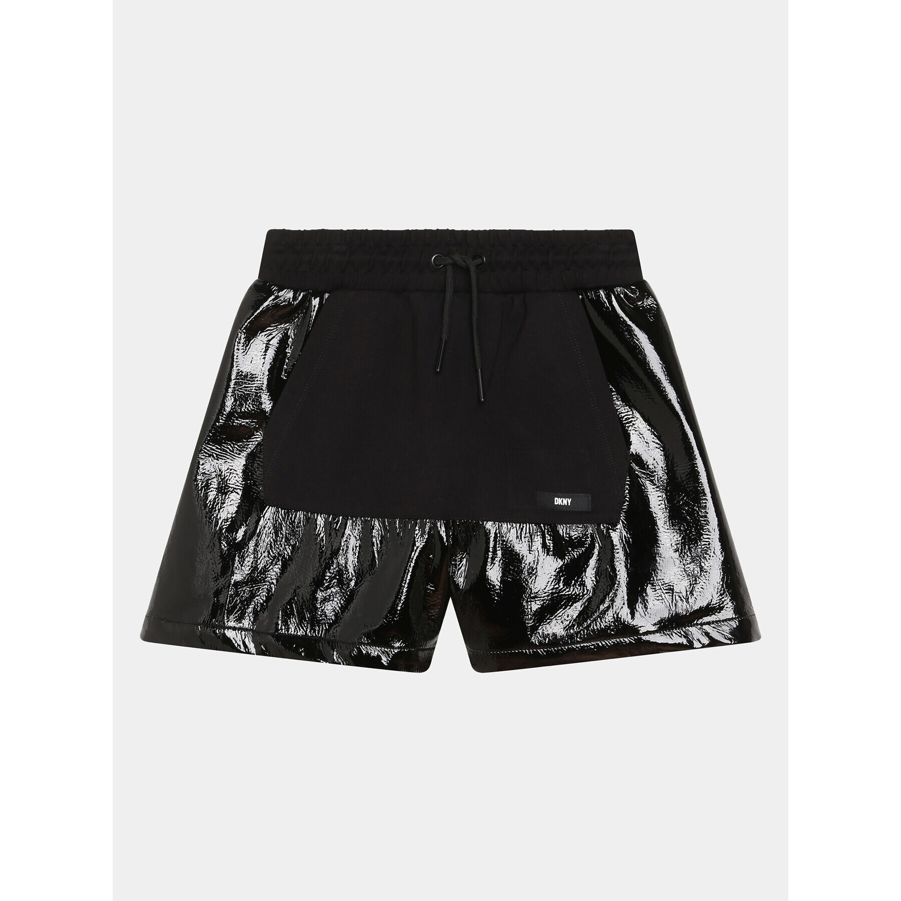 DKNY Шорти от плат D34B17 S Черен Regular Fit - Pepit.bg