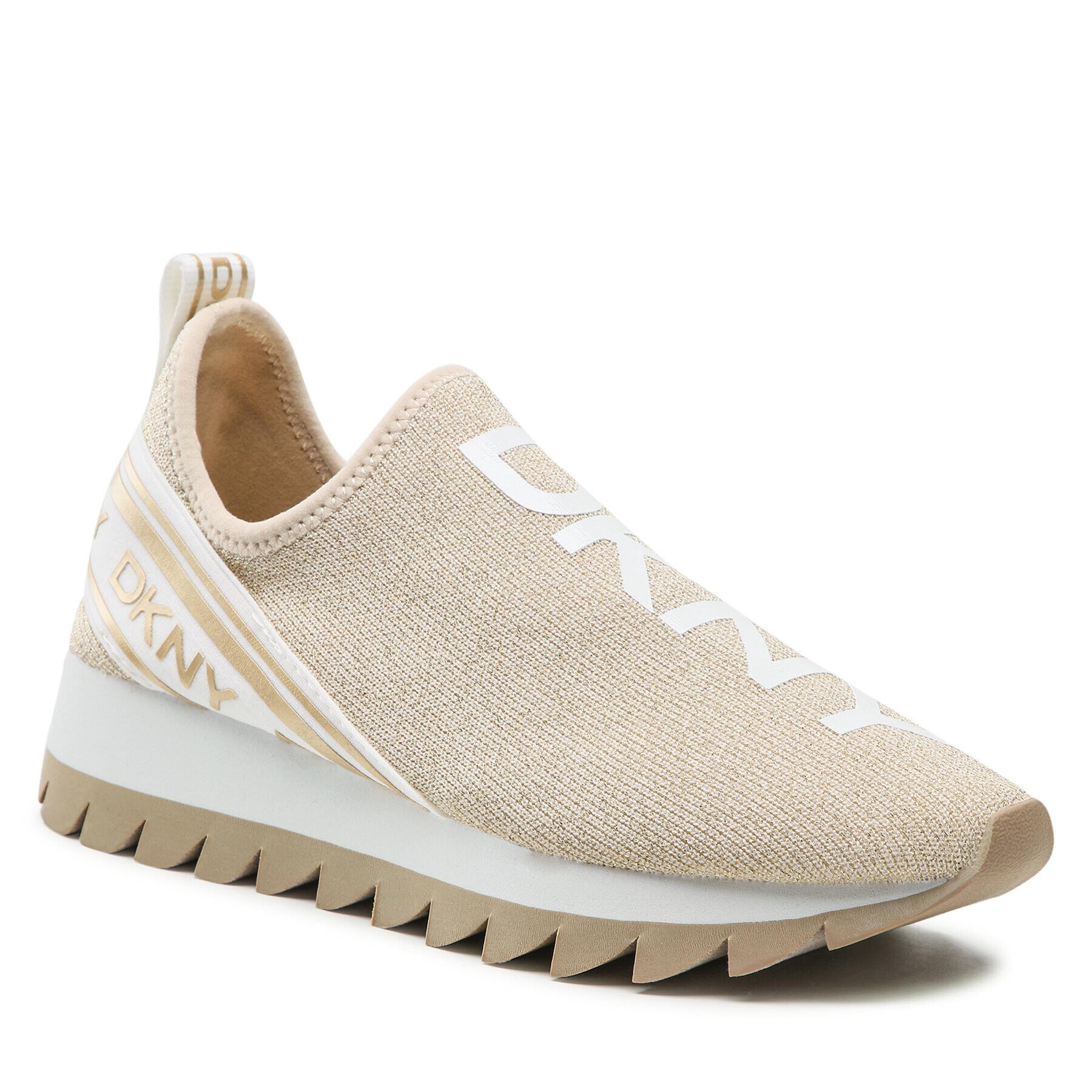 DKNY Сникърси Abbi K1270146 Златист - Pepit.bg