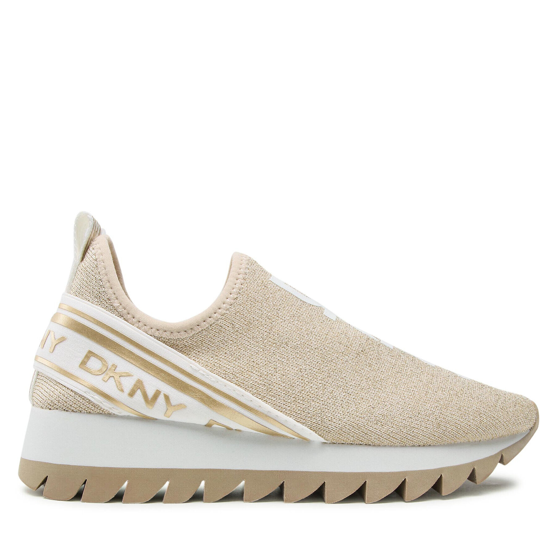 DKNY Сникърси Abbi K1270146 Златист - Pepit.bg