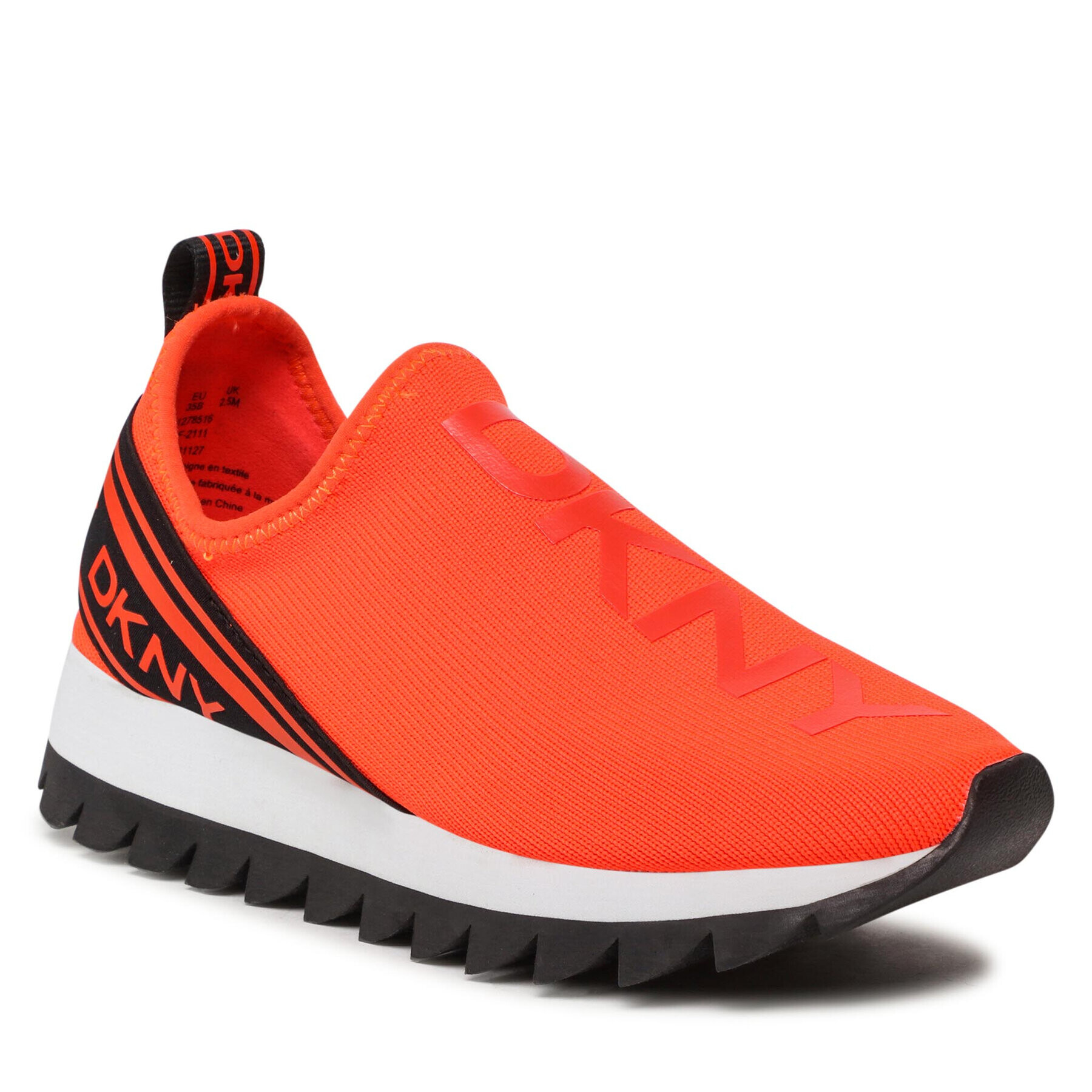 DKNY Сникърси Abbi K1278516 Оранжев - Pepit.bg