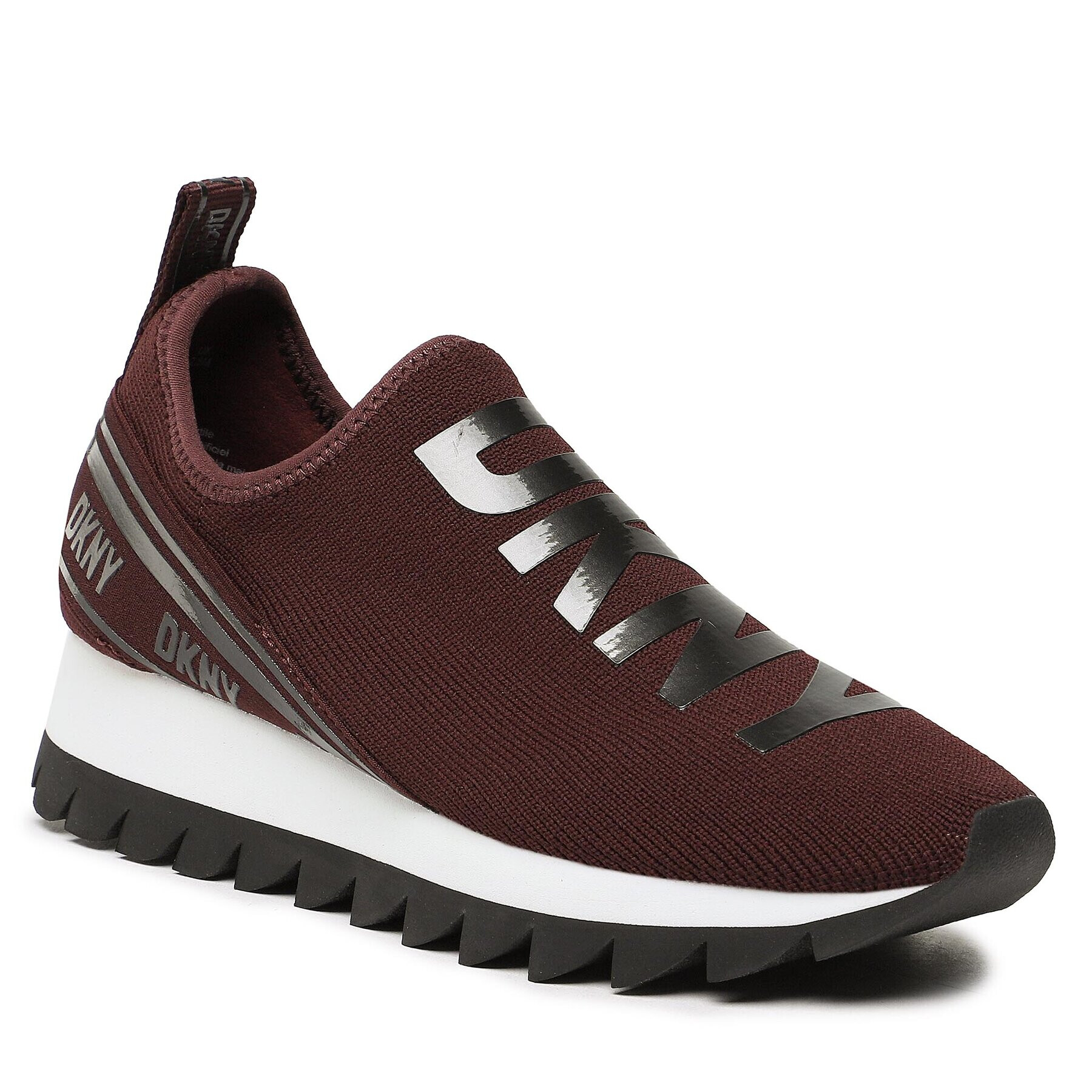 DKNY Сникърси Abbi K3299730 Бордо - Pepit.bg