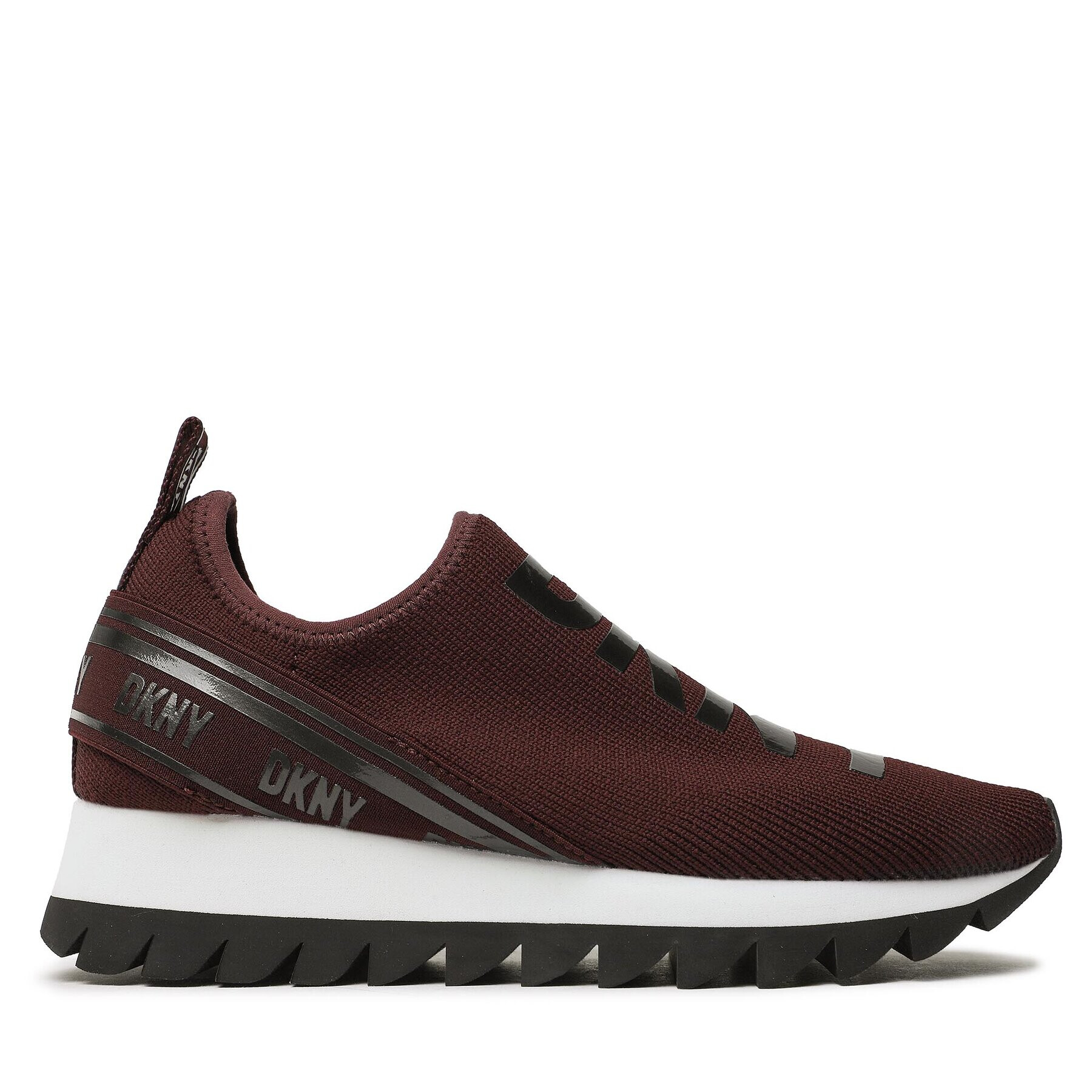 DKNY Сникърси Abbi K3299730 Бордо - Pepit.bg
