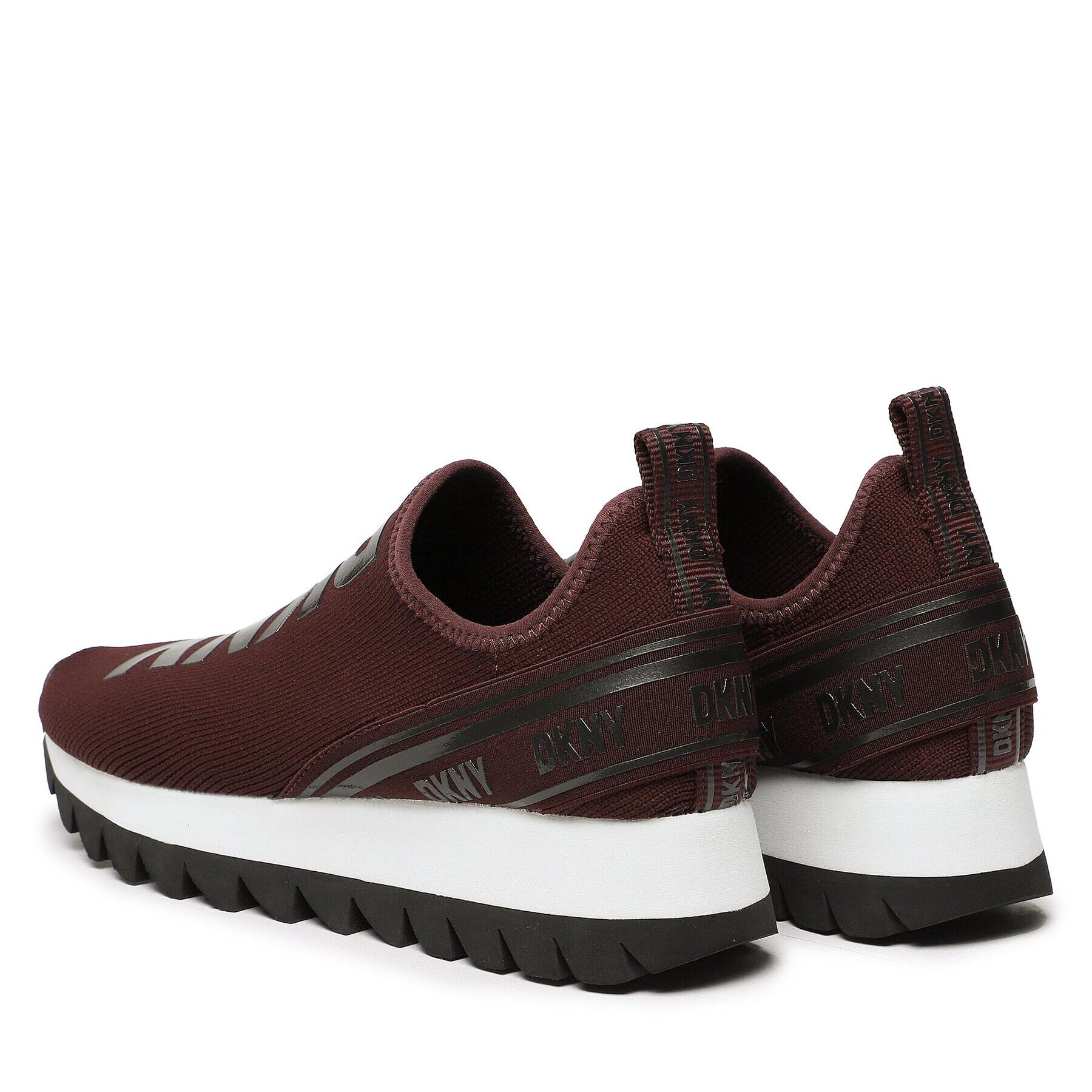DKNY Сникърси Abbi K3299730 Бордо - Pepit.bg