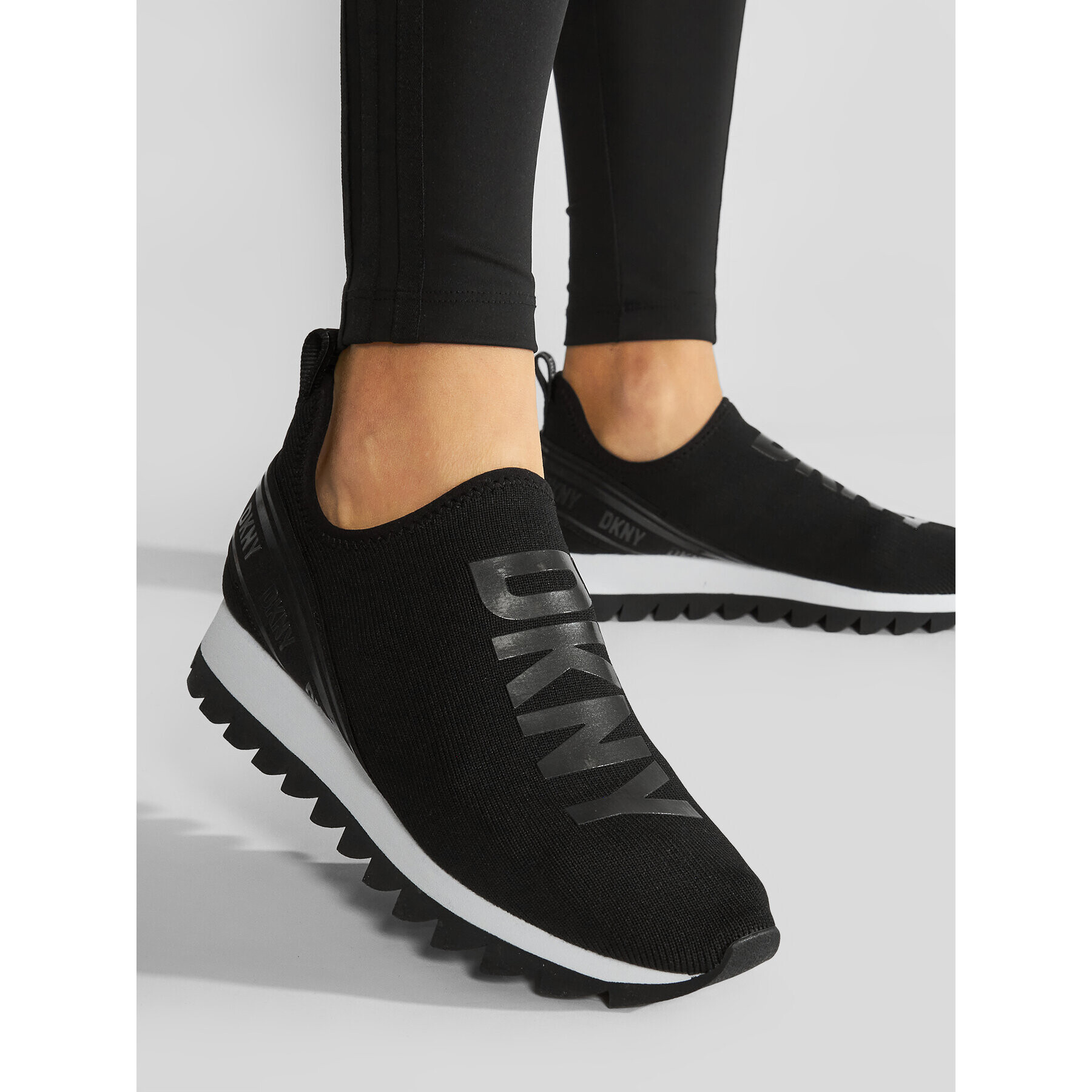 DKNY Сникърси Abbi K3299730 Черен - Pepit.bg