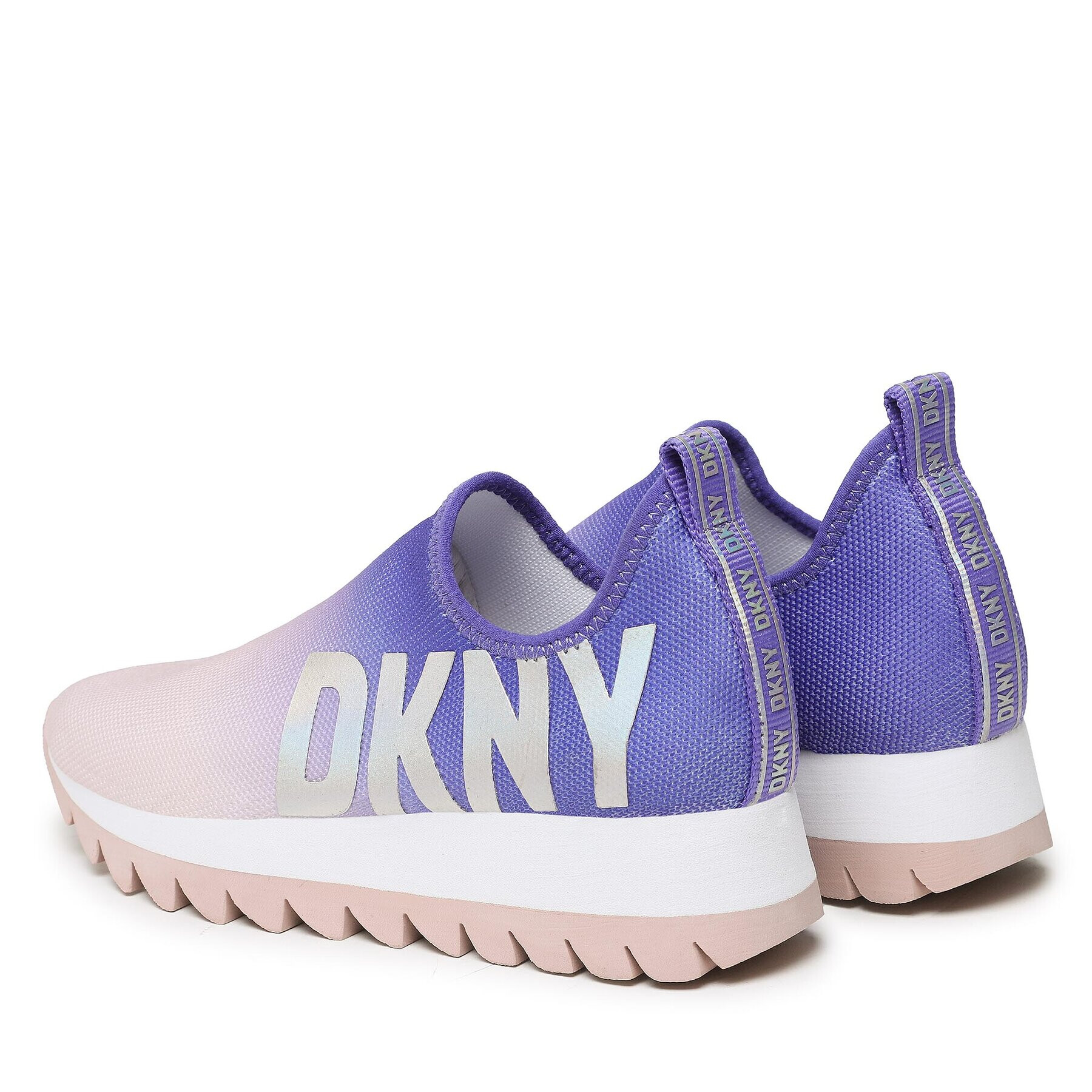 DKNY Сникърси Azer K4273491 Розов - Pepit.bg