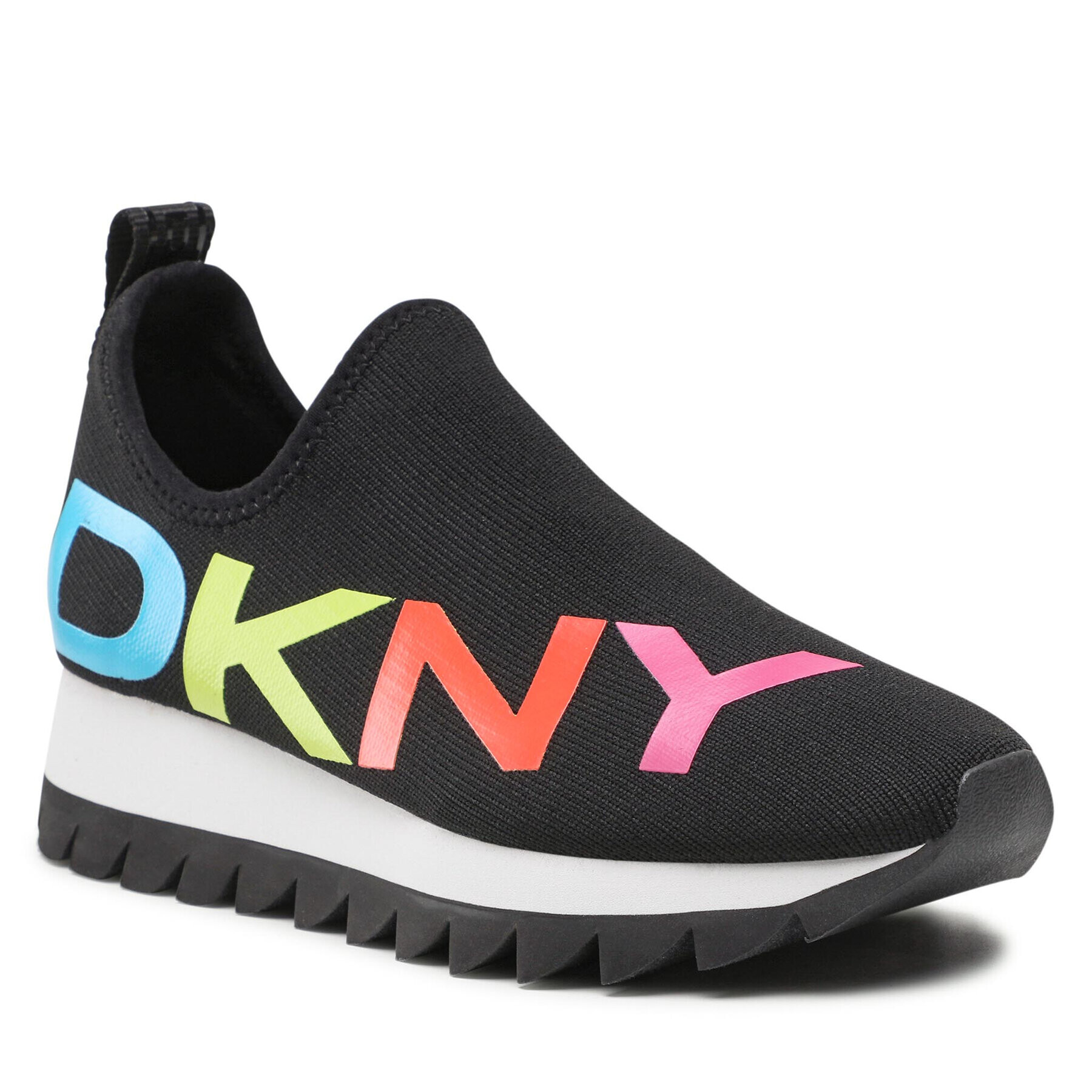 DKNY Сникърси Azer-Slip On Runne K1256118 Черен - Pepit.bg
