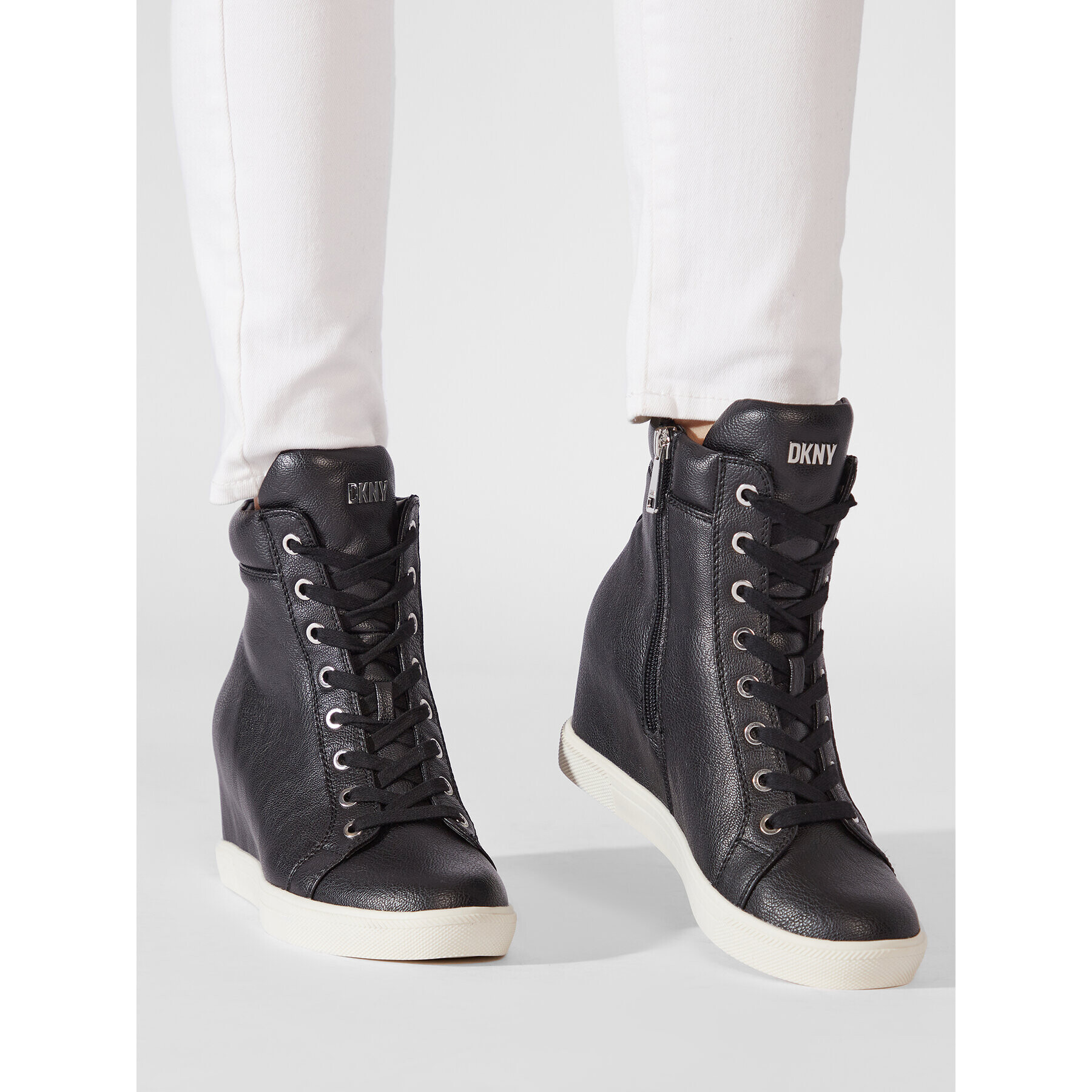 DKNY Сникърси Calz K2261986 Черен - Pepit.bg