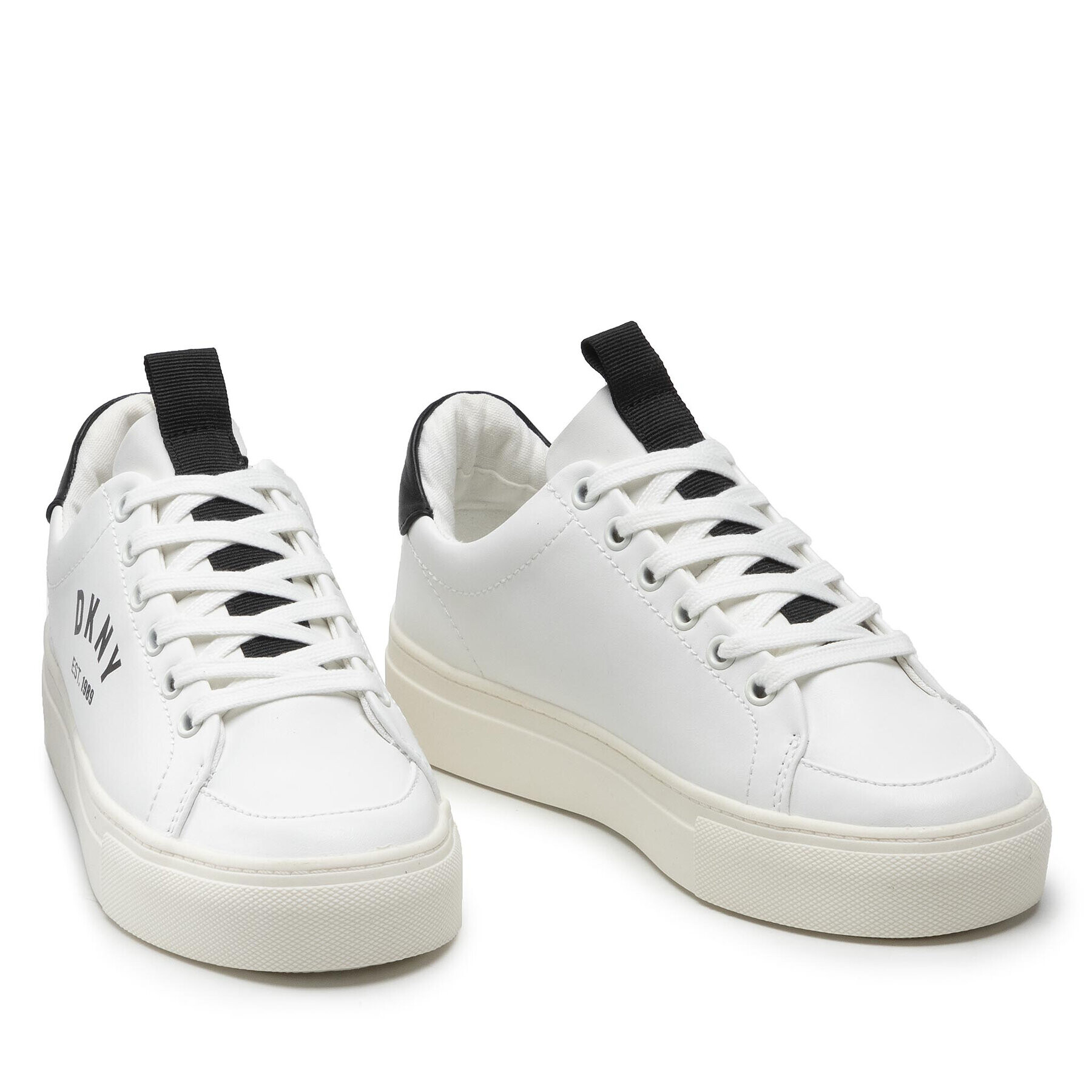 DKNY Сникърси Cara K4146181 Бял - Pepit.bg