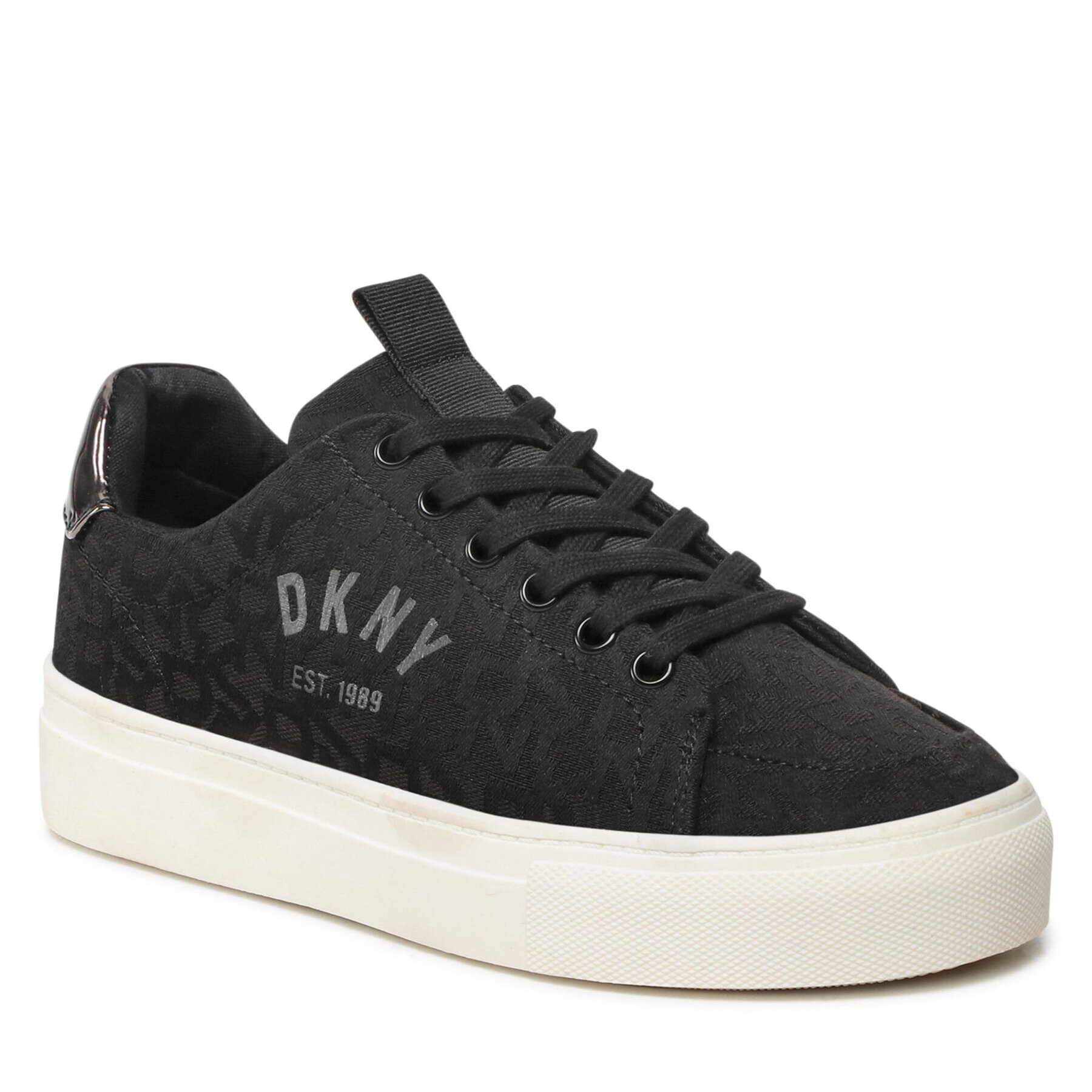 DKNY Сникърси Cara K4191321 Черен - Pepit.bg
