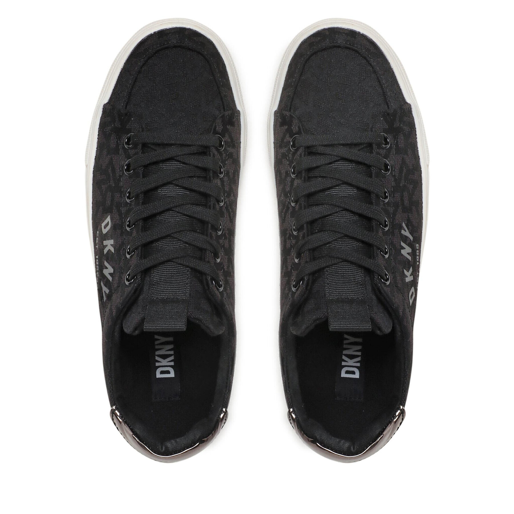 DKNY Сникърси Cara K4191321 Черен - Pepit.bg