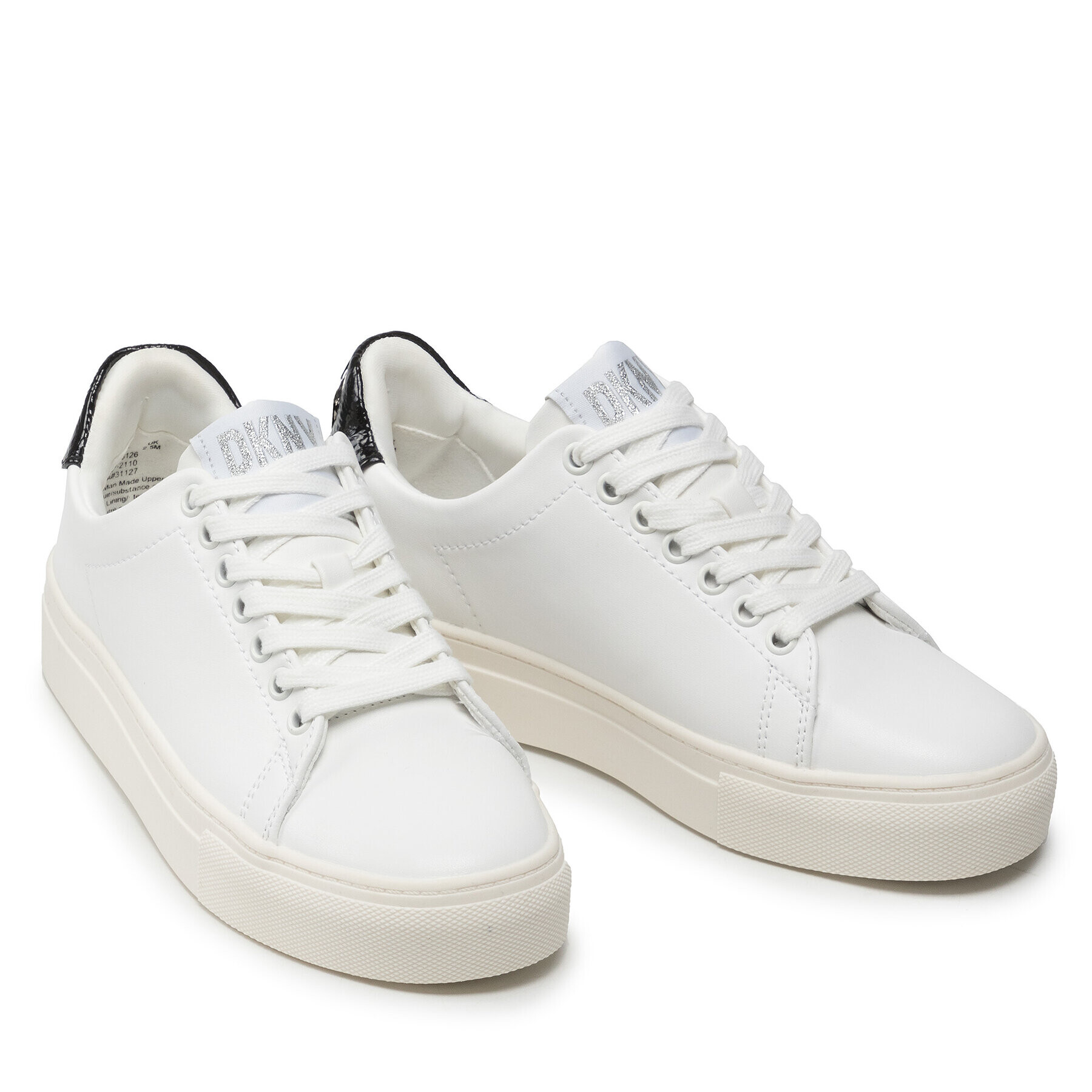 DKNY Сникърси Chambers K4146126 Бял - Pepit.bg