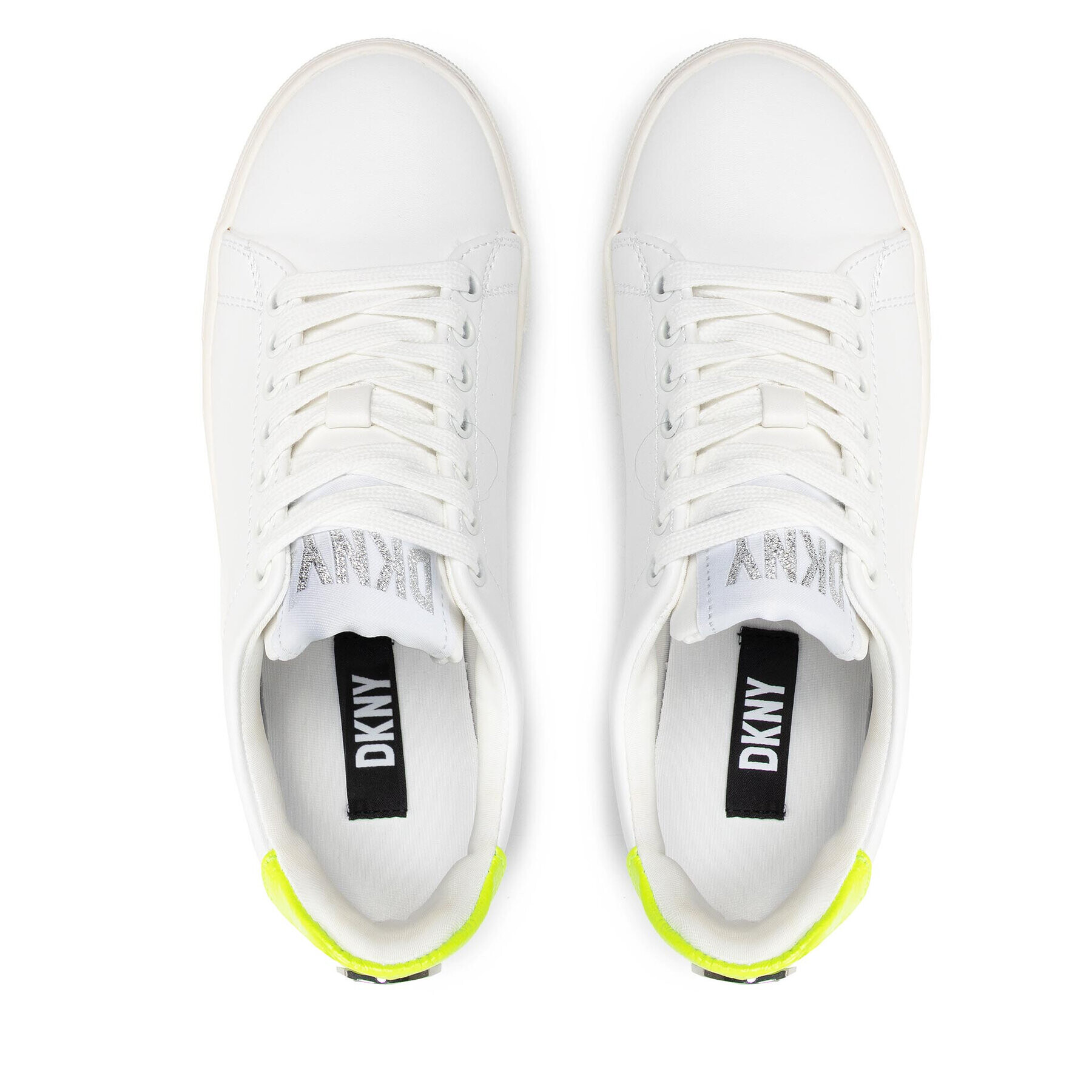 DKNY Сникърси Chambers-lace Up S K4146126 Бял - Pepit.bg