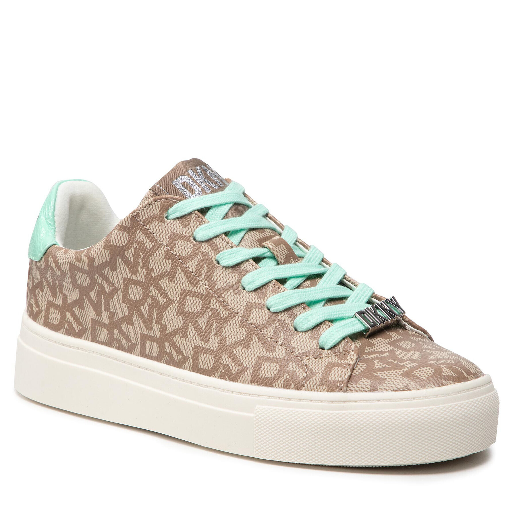 DKNY Сникърси Chandra K4193027 Кафяв - Pepit.bg