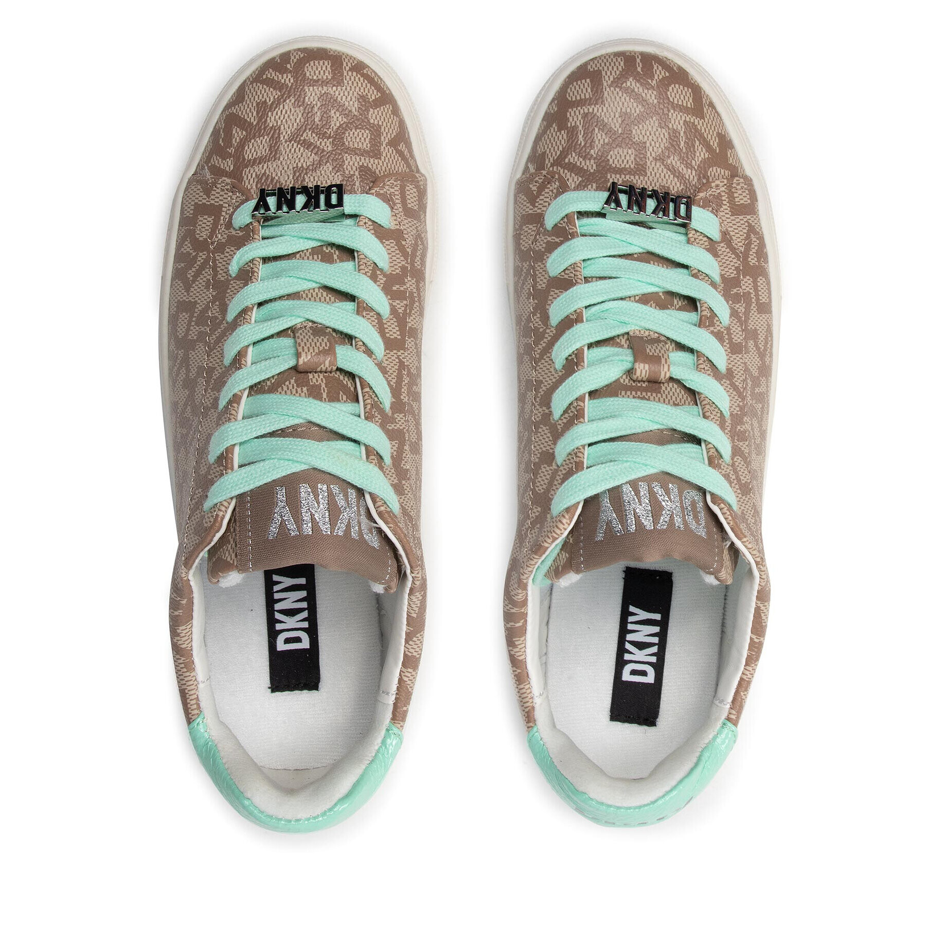 DKNY Сникърси Chandra K4193027 Кафяв - Pepit.bg